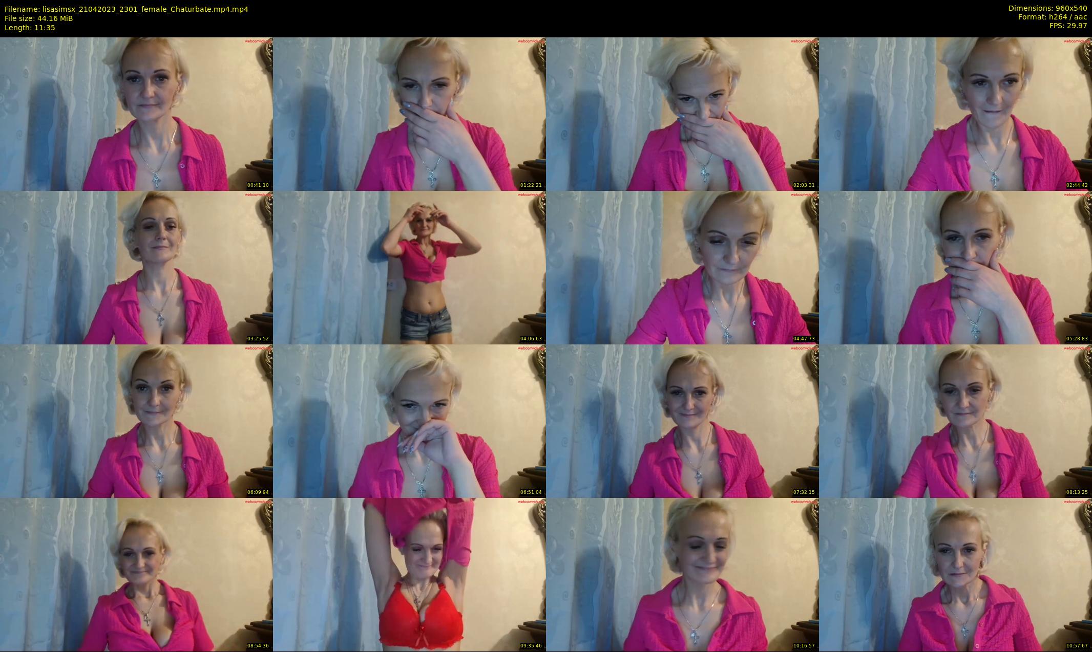 lisasimsx — 12 minute Chaturbate female cam show recording, 480p, Apr 21, 2023