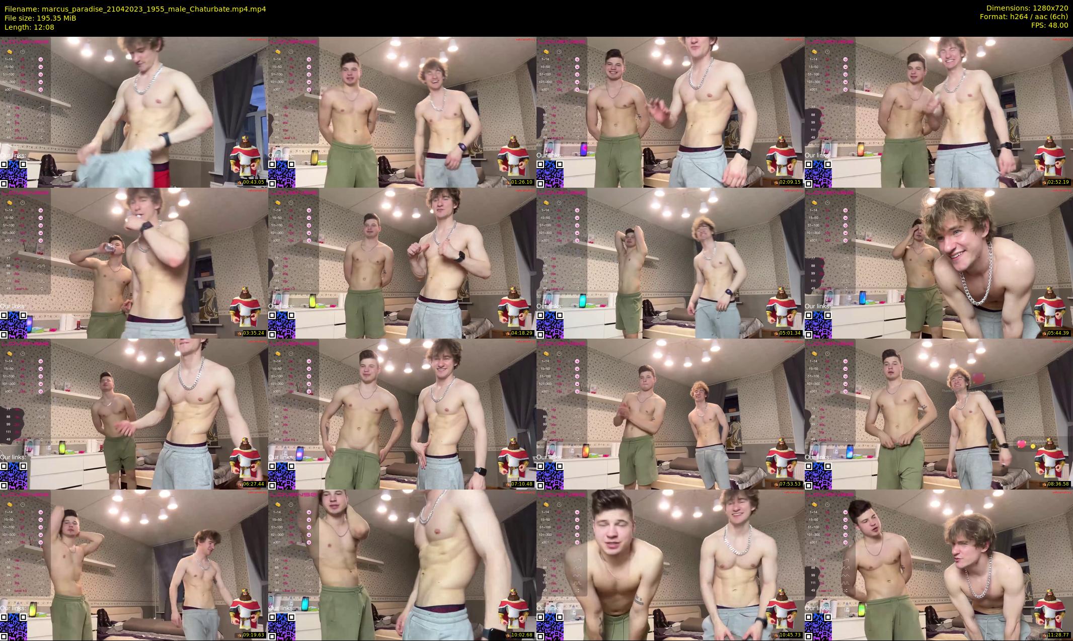 marcus_paradise — 13 minute Chaturbate male cam show recording, 720p, Apr 21, 2023