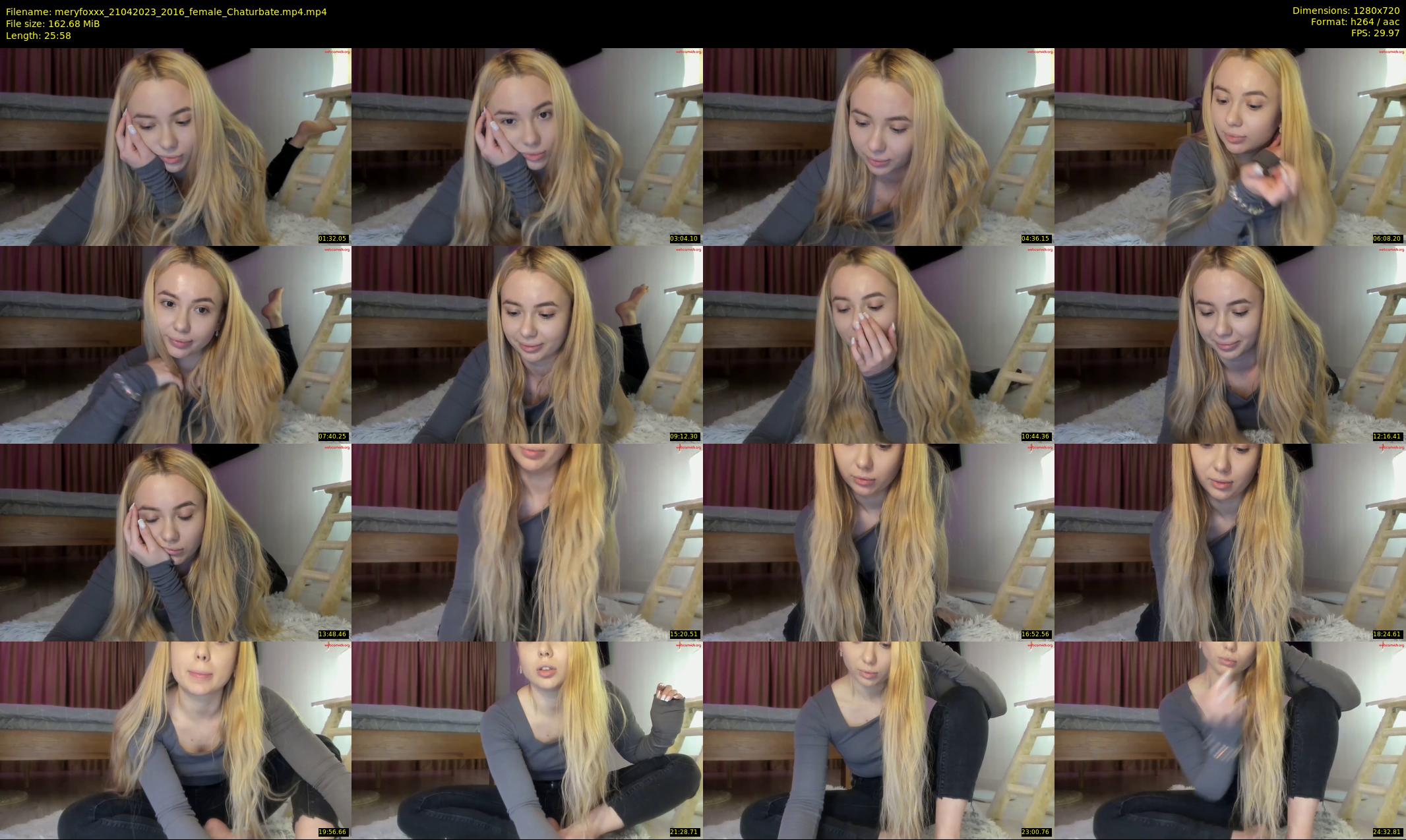 meryfoxxx — 26 minute Chaturbate female cam show recording, 720p, Apr 21, 2023