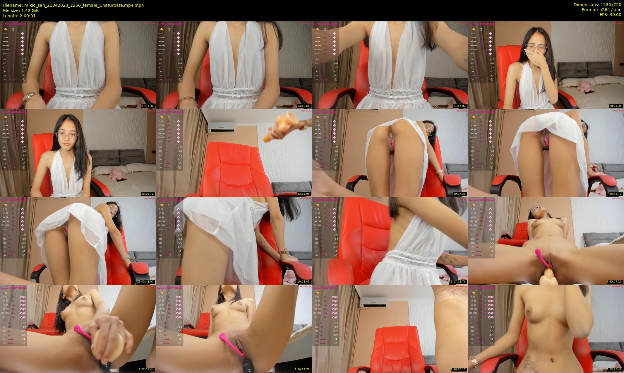 mikio_san — 121 minute Chaturbate female cam show recording, 720p, Apr 21, 2023