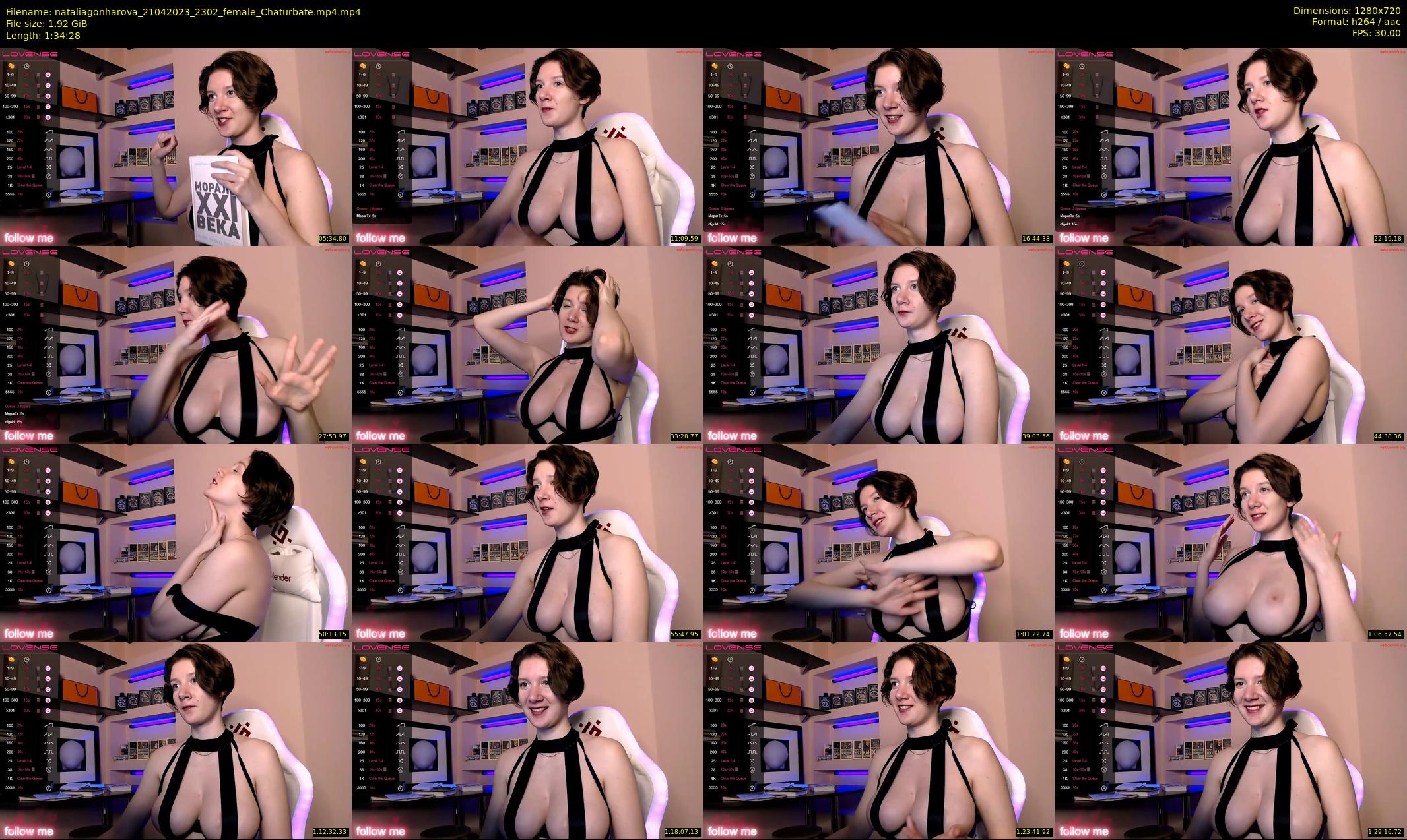 nataliagonharova — 95 minute Chaturbate female cam show recording, 720p, Apr 21, 2023
