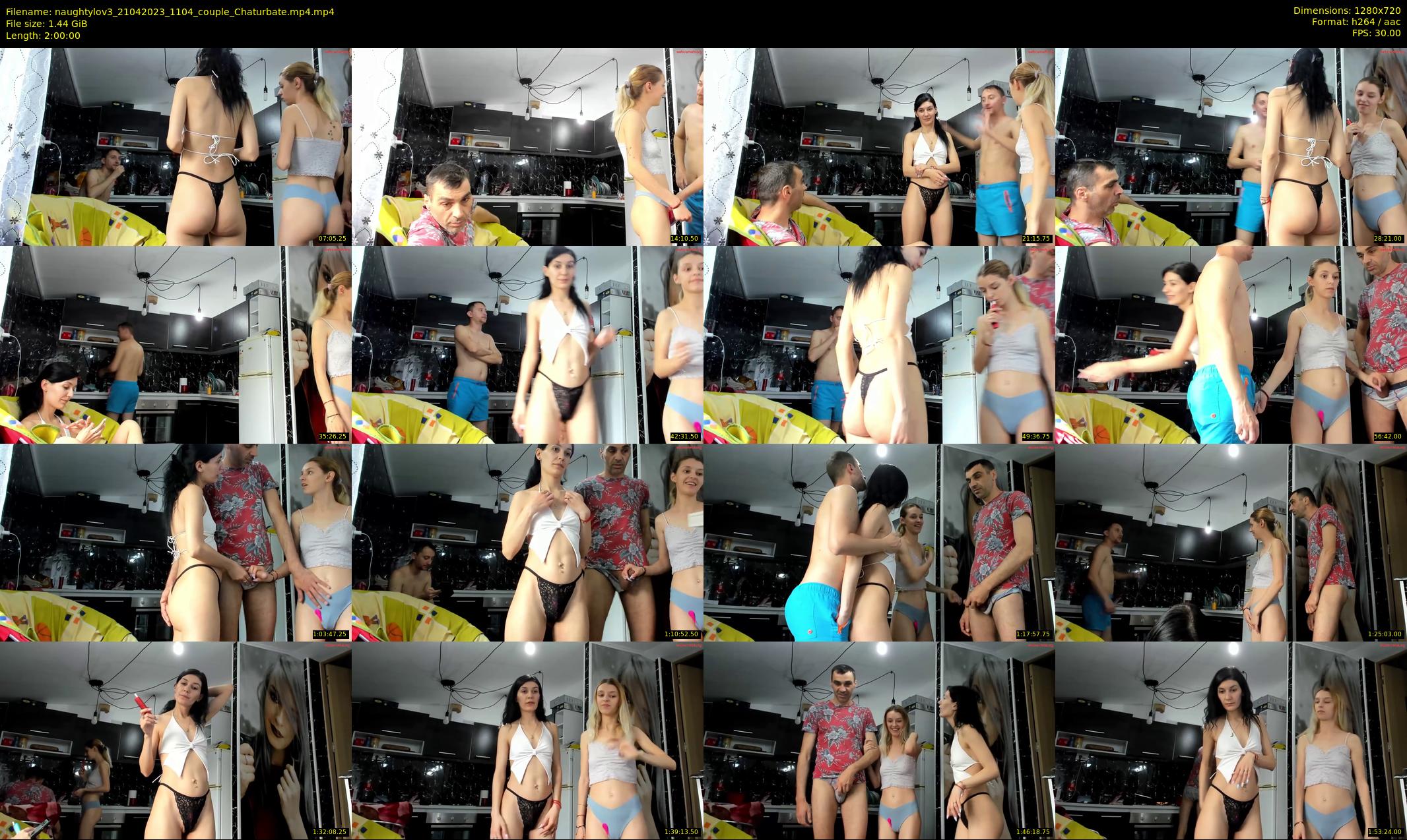 naughtylov3 — 120 minute Chaturbate couple cam show recording, 720p, Apr 21, 2023