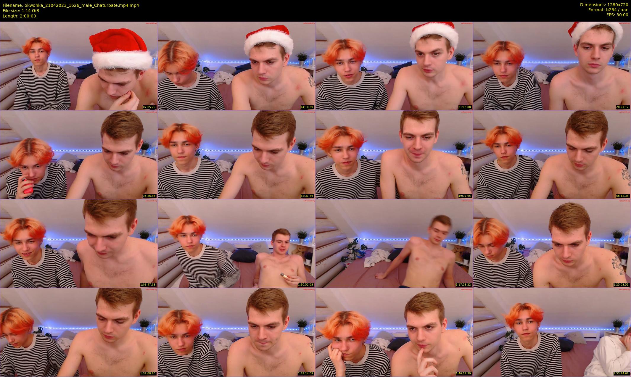 okwohka — 120 minute Chaturbate couple cam show recording, 720p, Apr 21, 2023