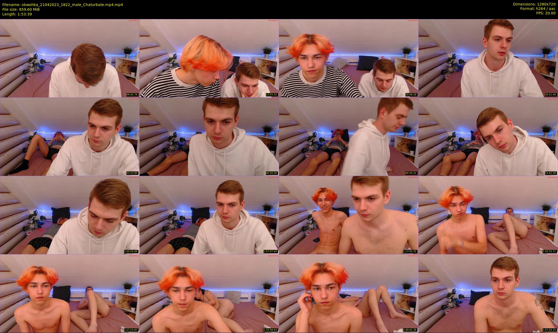 okwohka — 114 minute Chaturbate couple cam show recording, 720p, Apr 21, 2023