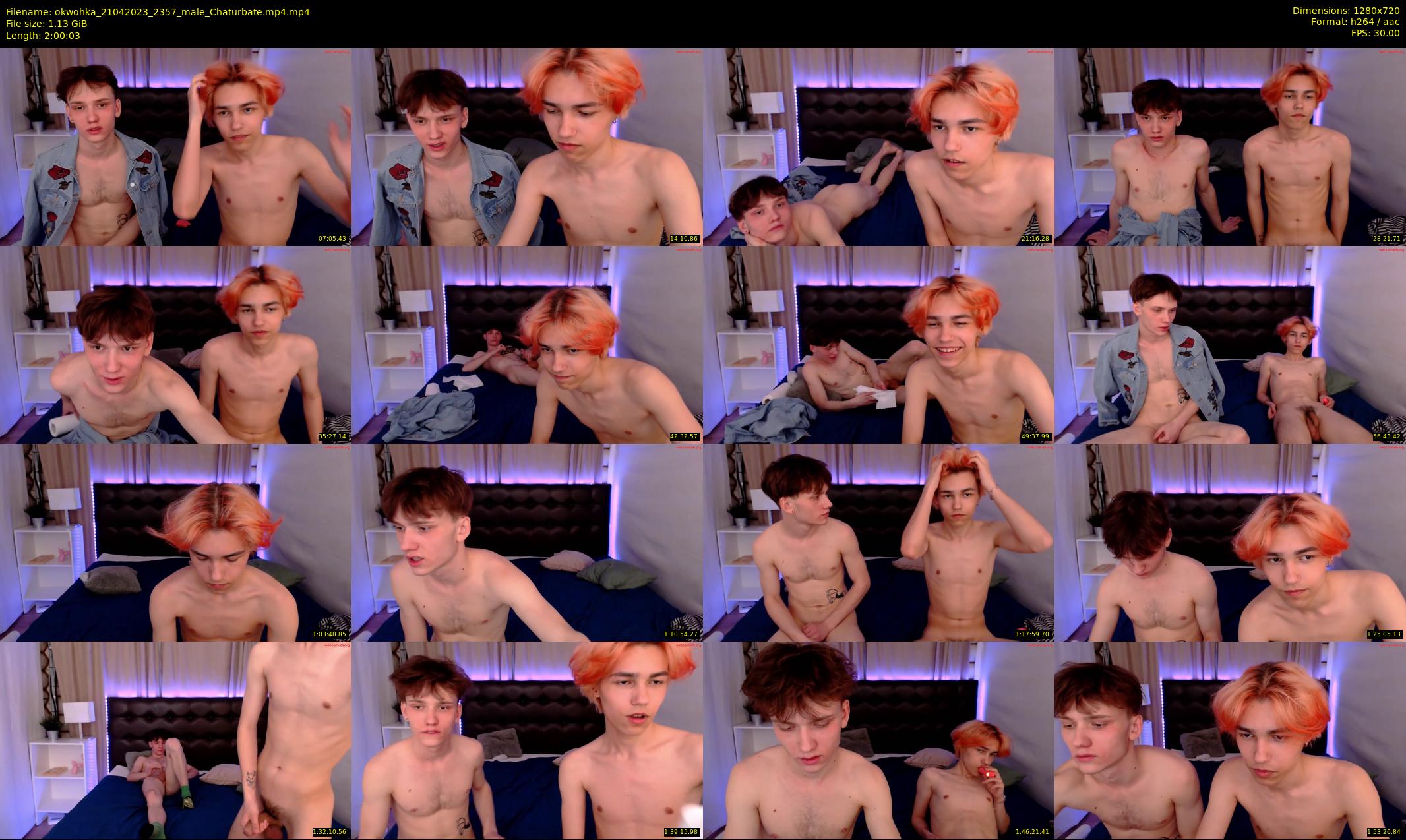 okwohka — 121 minute Chaturbate couple cam show recording, 720p, Apr 21, 2023
