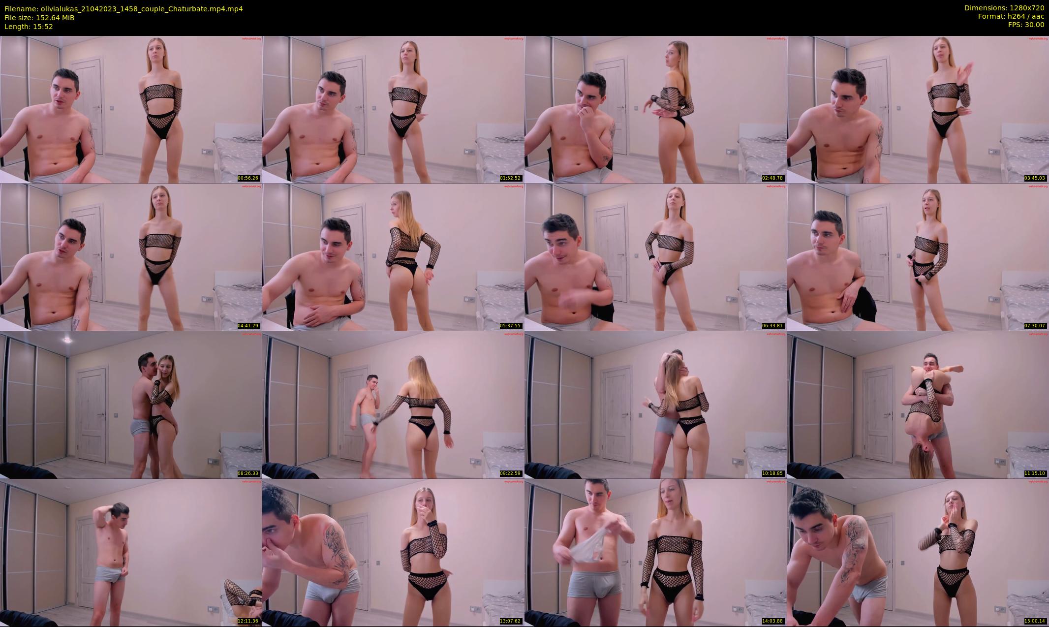 olivialukas — 16 minute Chaturbate couple cam show recording, 720p, Apr 21, 2023