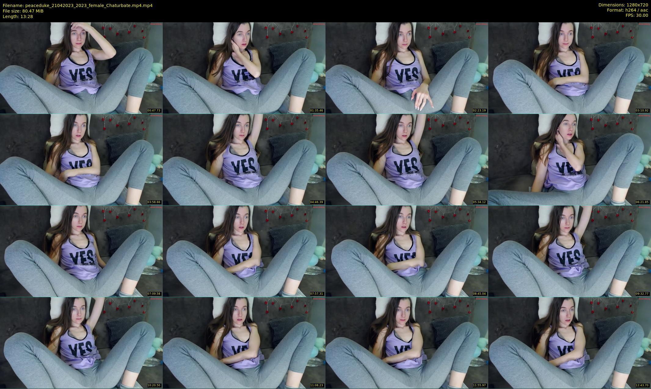 peaceduke — 14 minute Chaturbate female cam show recording, 720p, Apr 21, 2023