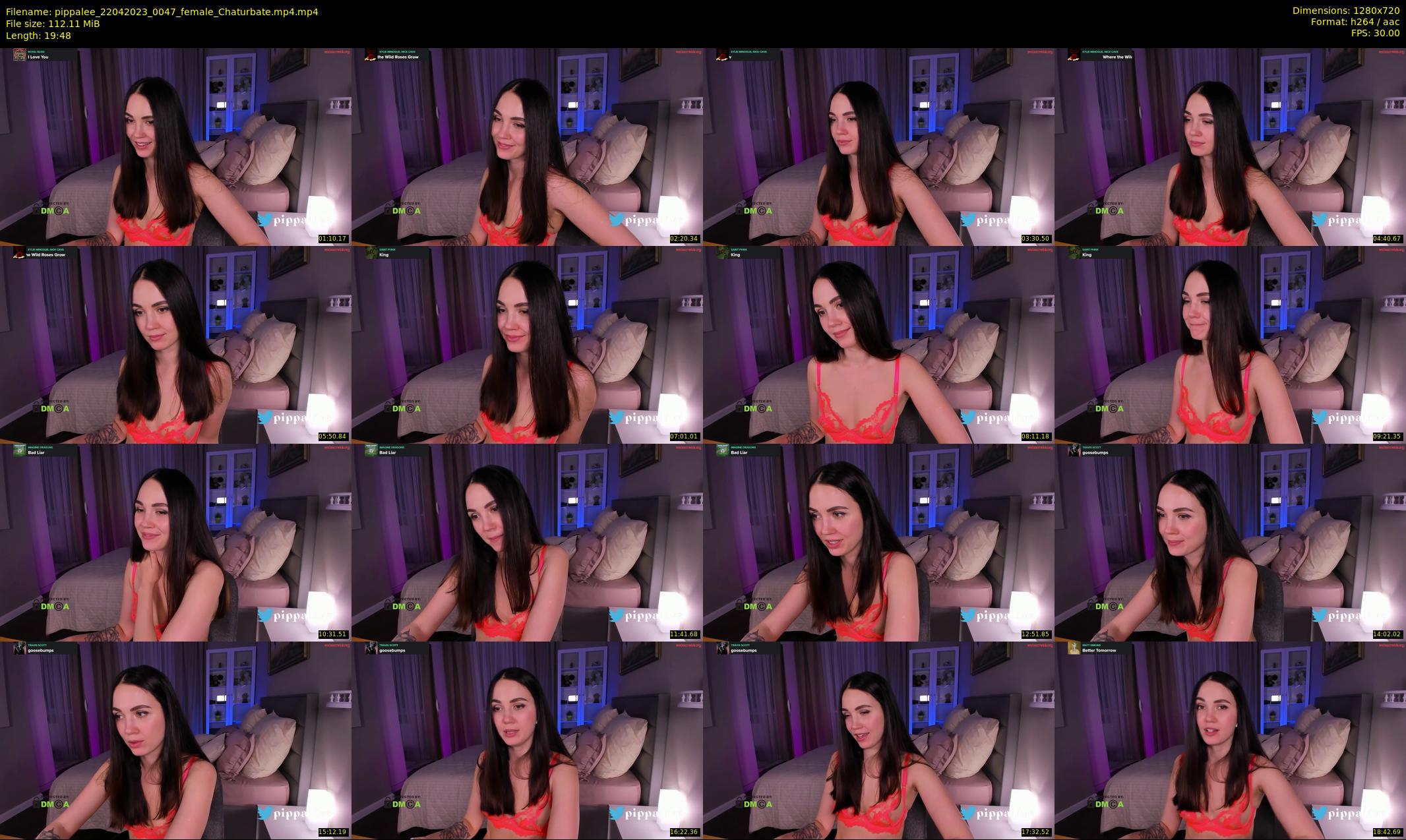 pippalee — 20 minute Chaturbate female cam show recording, 720p, Apr 22, 2023