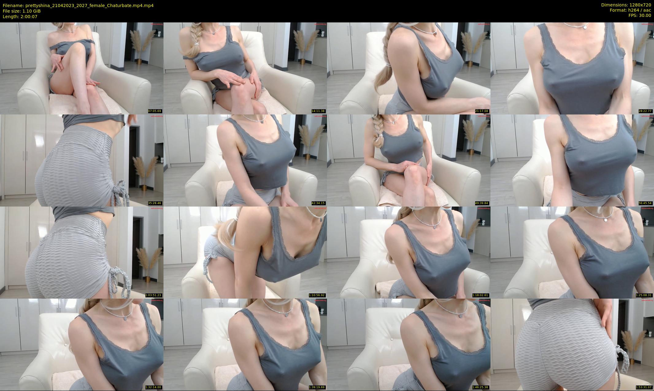 prettyshina — 121 minute Chaturbate female cam show recording, 720p, Apr 21, 2023