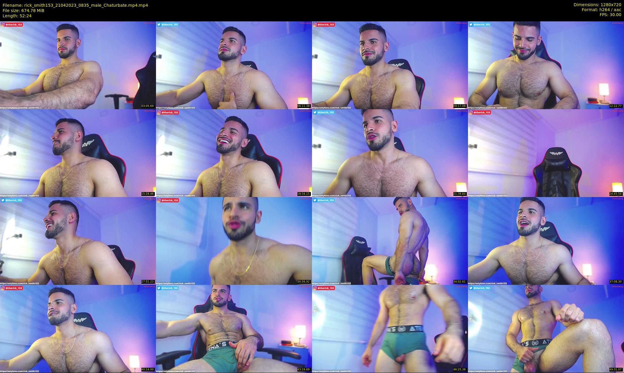 rick_smith153 — 53 minute Chaturbate male cam show recording, 720p, Apr 21, 2023