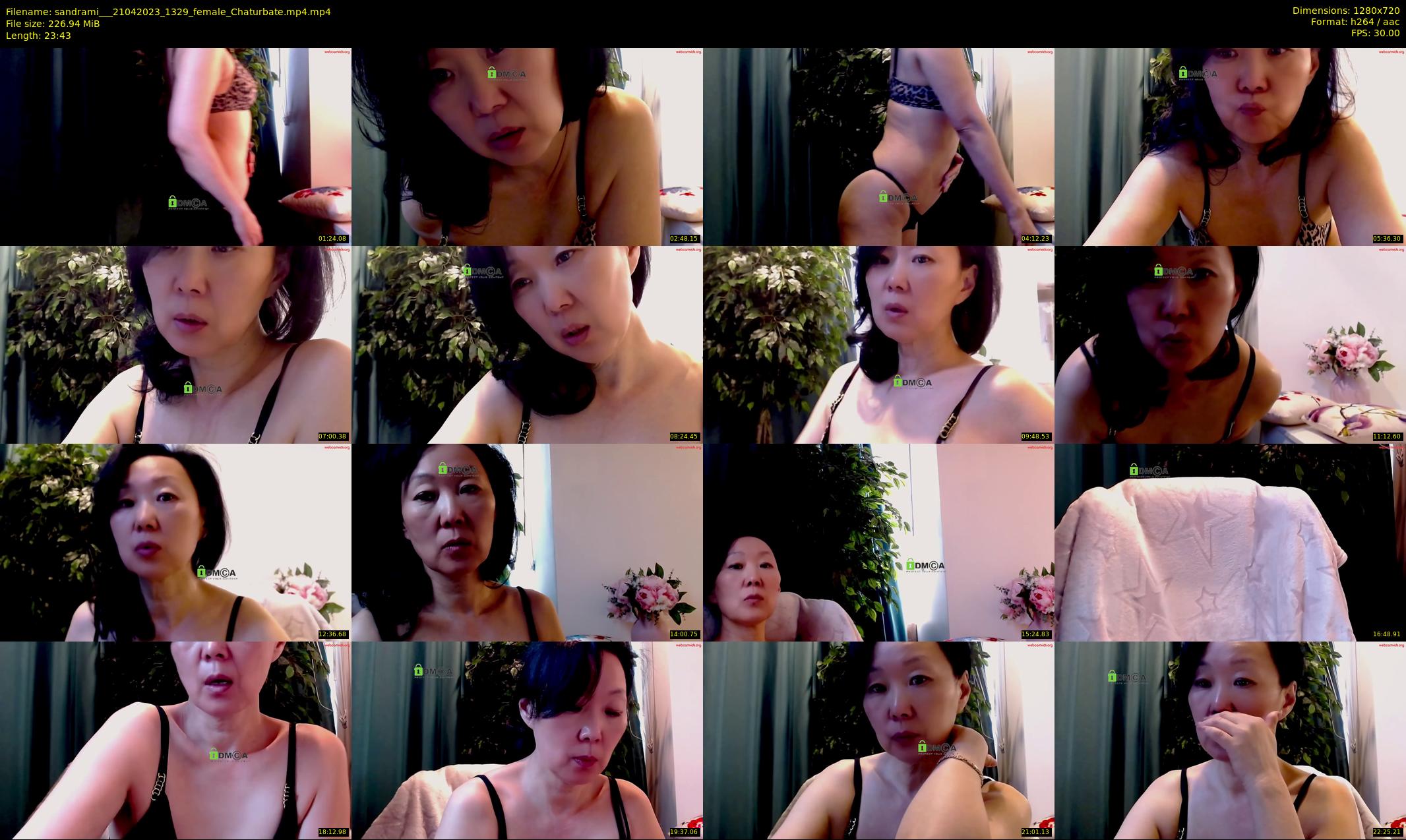 sandrami__ — 24 minute Chaturbate female cam show recording, 720p, Apr 21, 2023