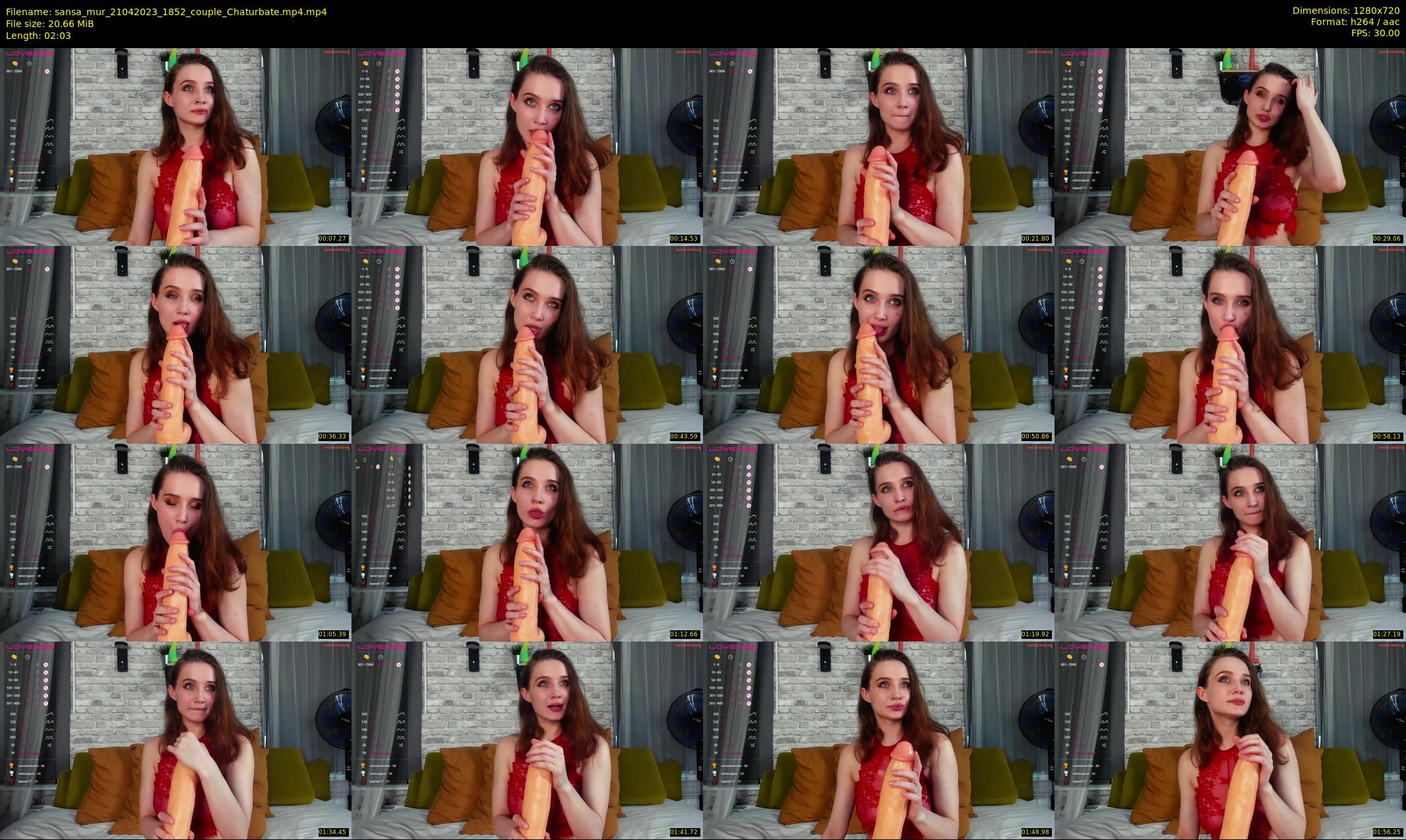 sansa_mur — 3 minute Chaturbate female cam show recording, 720p, Apr 21, 2023