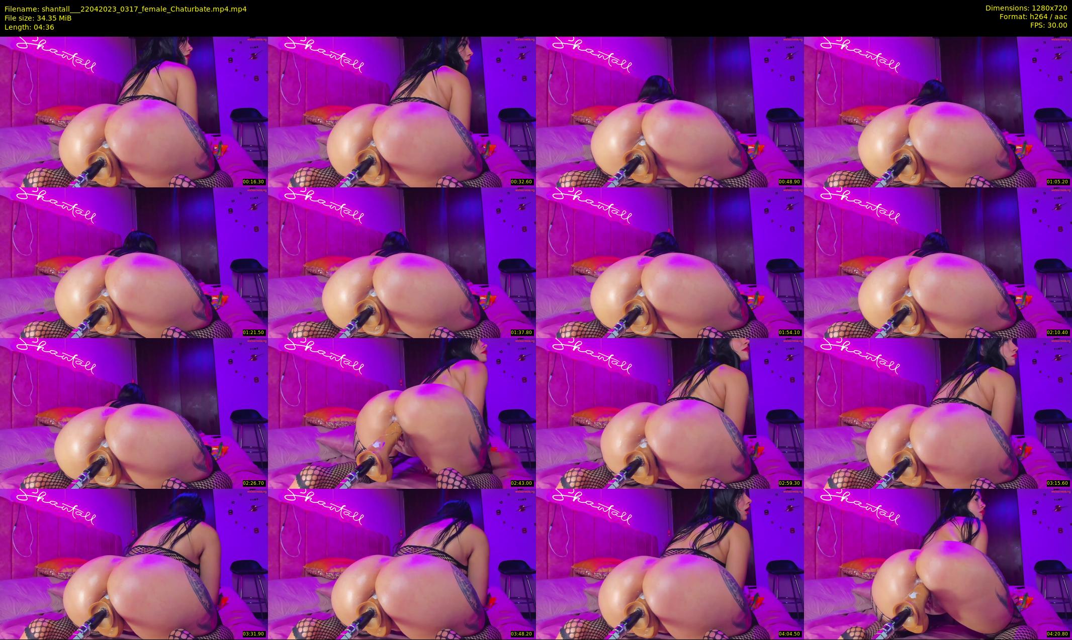 shantall__ — 5 minute Chaturbate female cam show recording, 720p, Apr 22, 2023