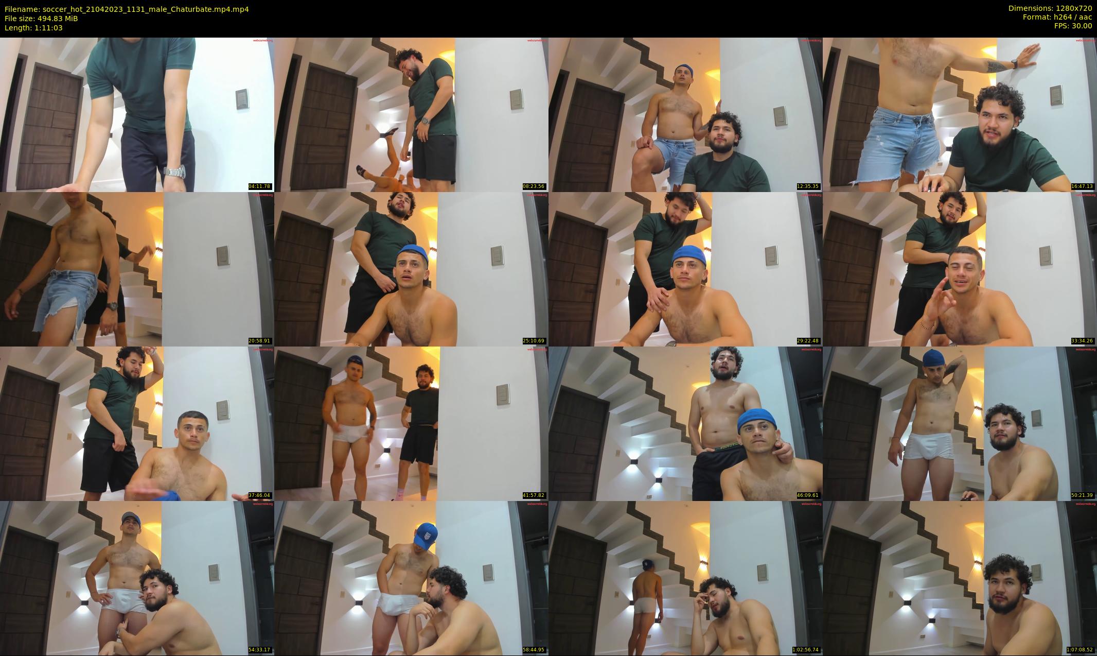soccer_hot — 72 minute Chaturbate male cam show recording, 720p, Apr 21, 2023