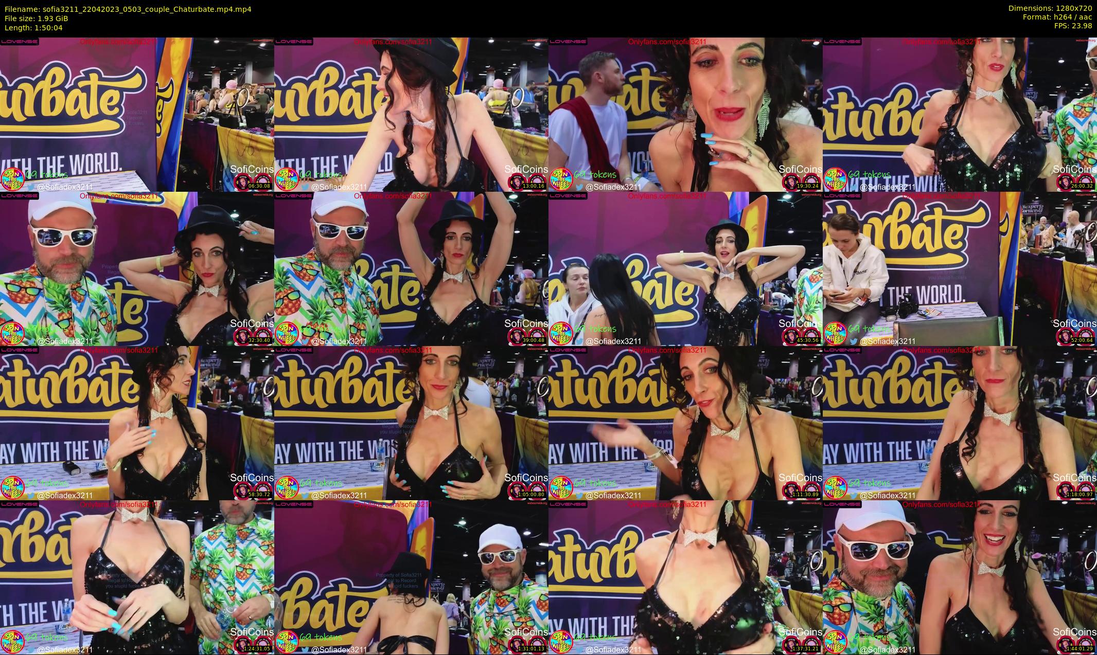 sofia3211 — 111 minute Chaturbate couple cam show recording, 720p, Apr 22, 2023