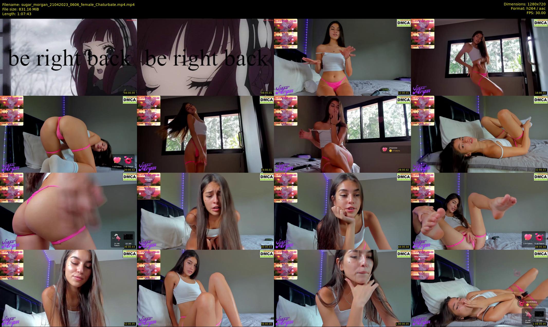 sugar_morgan — 68 minute Chaturbate female cam show recording, 720p, Apr 21, 2023
