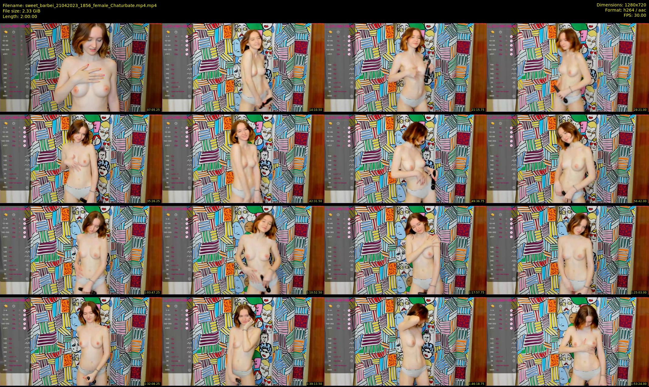 sweet_barbei — 120 minute Chaturbate female cam show recording, 720p, Apr 21, 2023