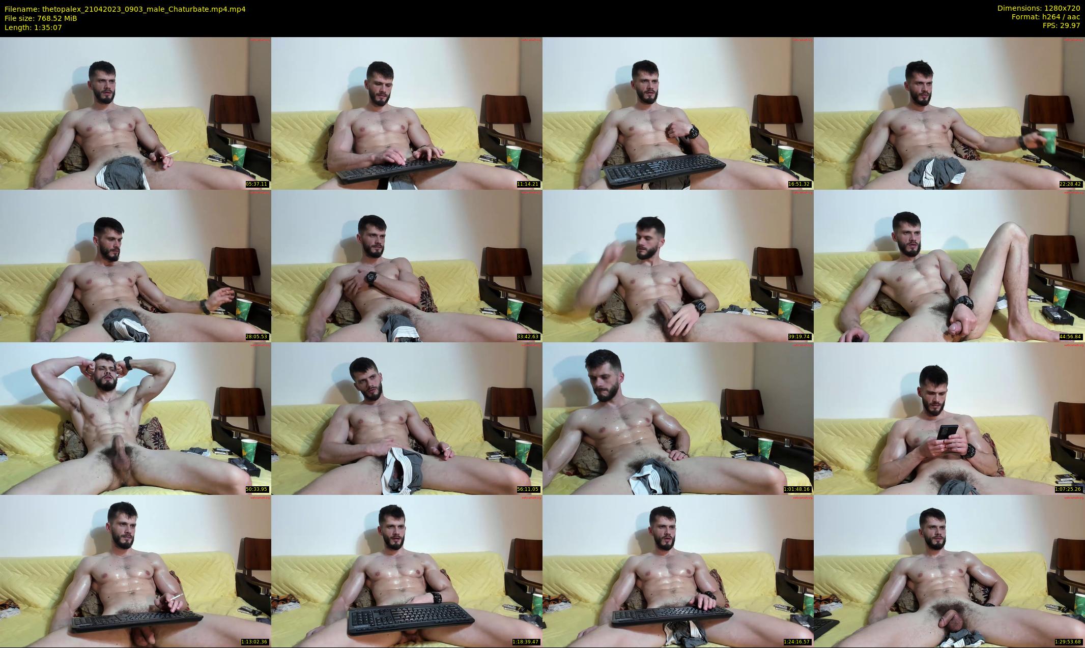 thetopalex — 96 minute Chaturbate male cam show recording, 720p, Apr 21, 2023