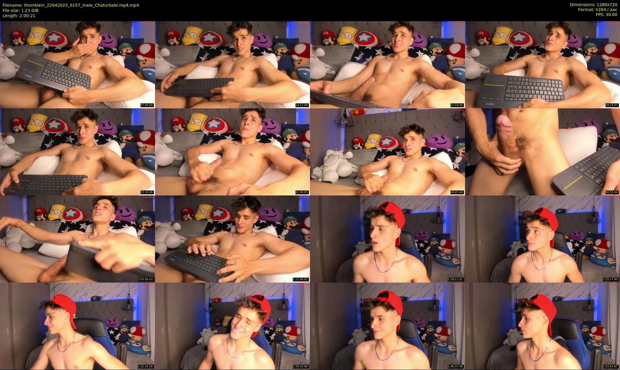thomklein — 121 minute Chaturbate male cam show recording, 720p, Apr 22, 2023
