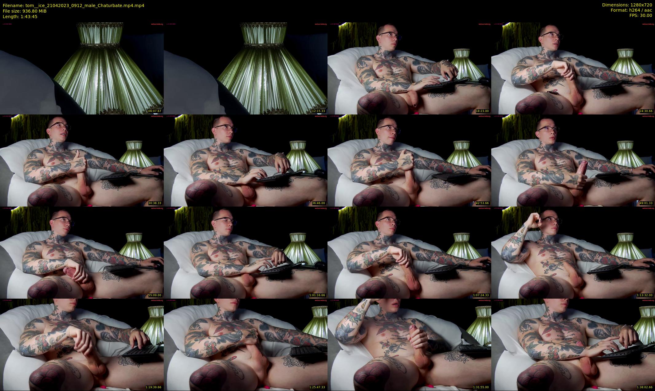 tom__ice — 104 minute Chaturbate male cam show recording, 720p, Apr 21, 2023