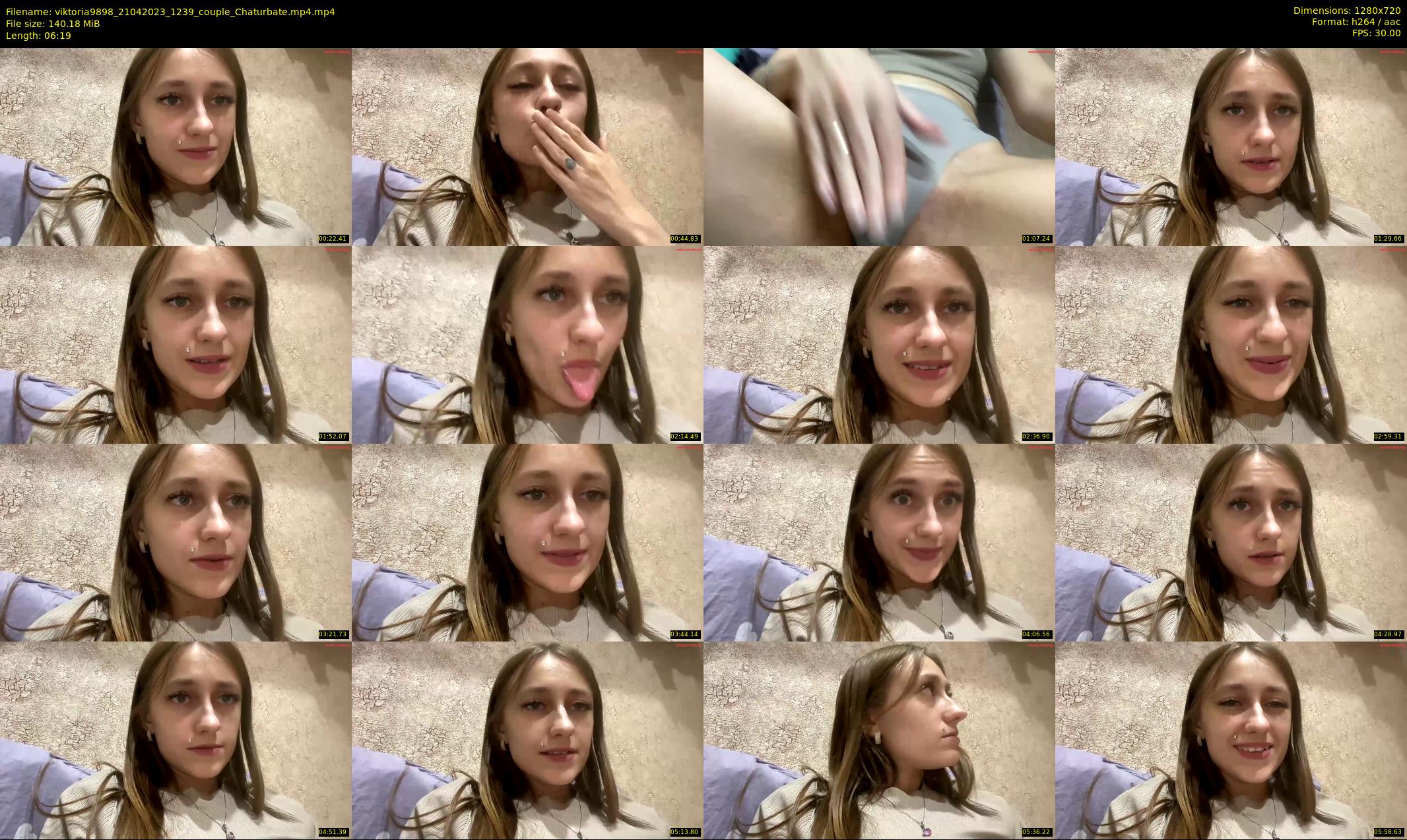 viktoria9898 — 7 minute Chaturbate couple cam show recording, 720p, Apr 21, 2023