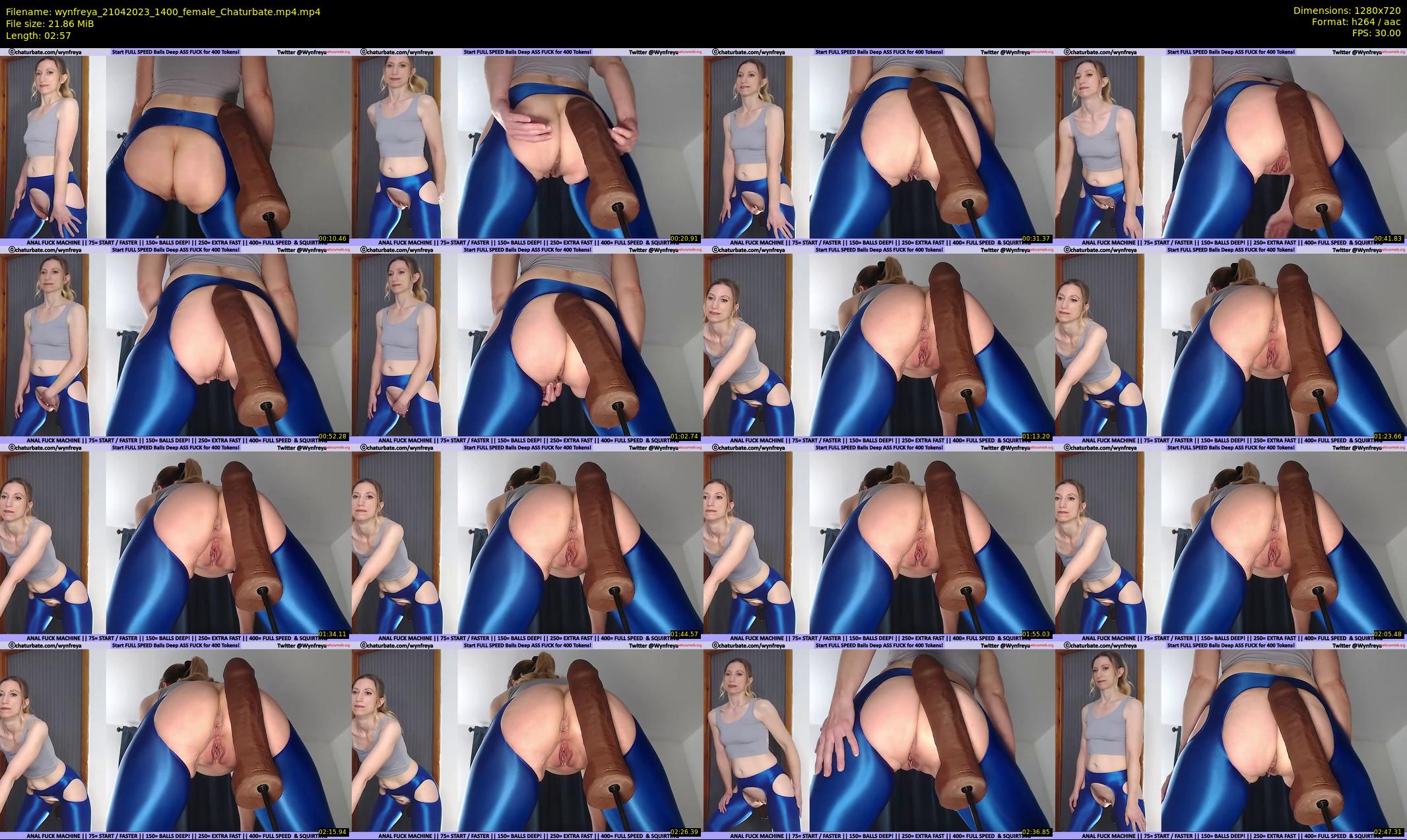wynfreya — 3 minute Chaturbate female cam show recording, 720p, Apr 21, 2023