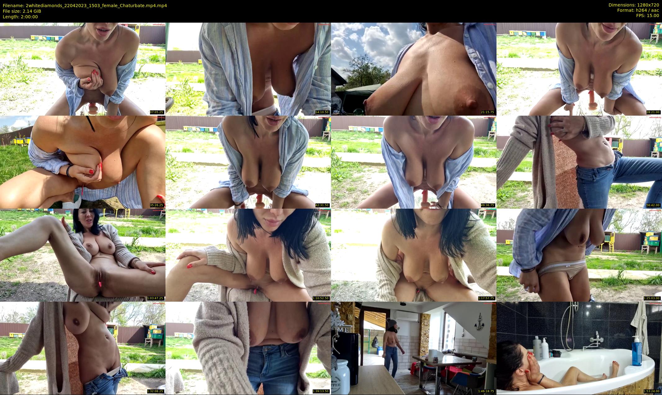 2whitediamonds — 120 minute Chaturbate couple cam show recording, 720p, Apr 22, 2023