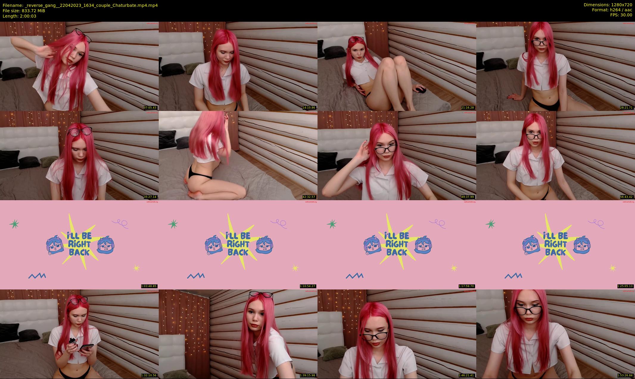 _reverse_gang_ — 121 minute Chaturbate couple cam show recording, 720p, Apr 22, 2023