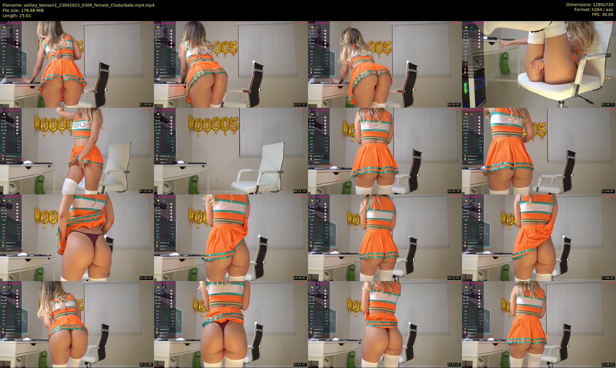 ashley_benson1 — 26 minute Chaturbate female cam show recording, 720p, Apr 23, 2023