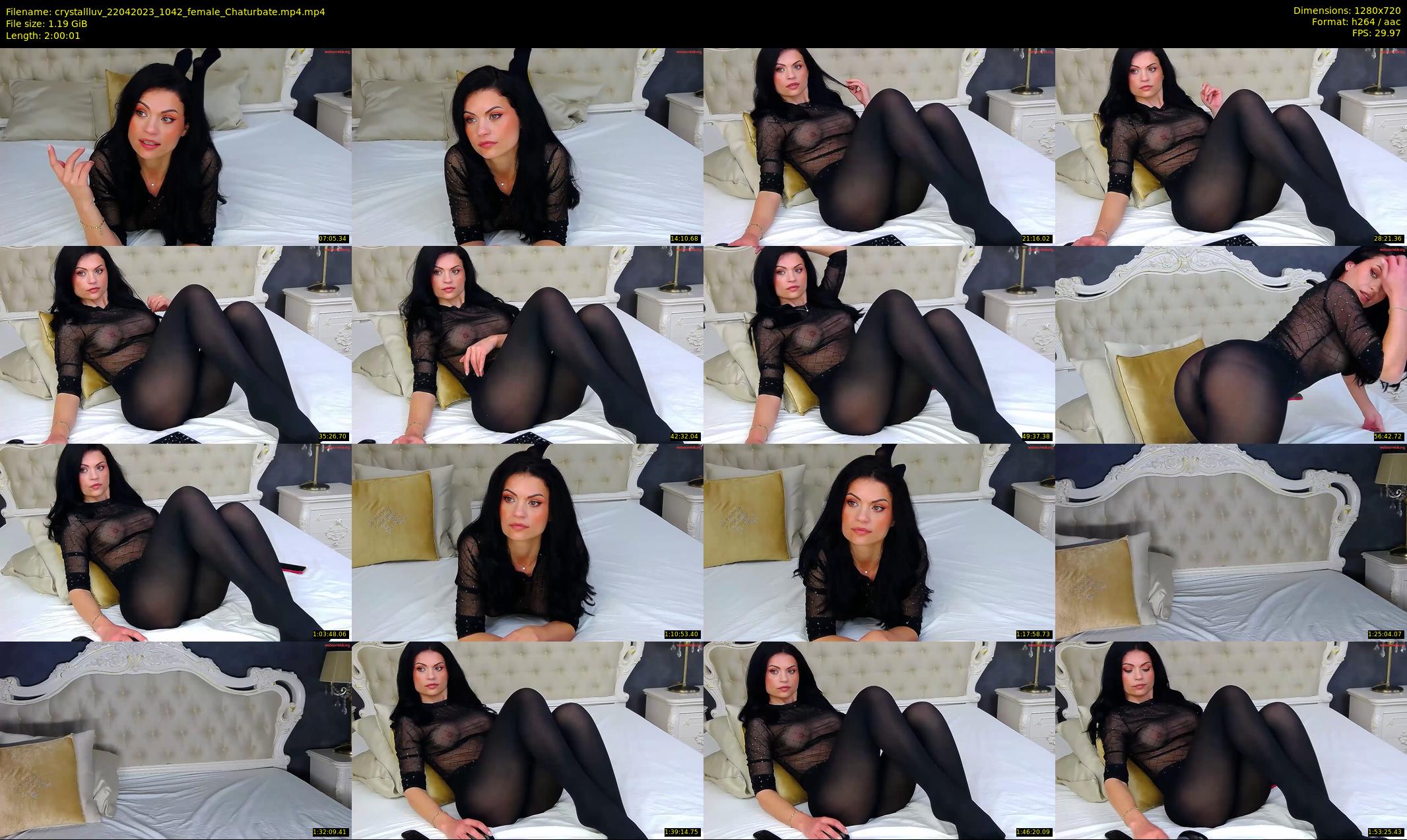 crystallluv — 121 minute Chaturbate female cam show recording, 720p, Apr 22, 2023