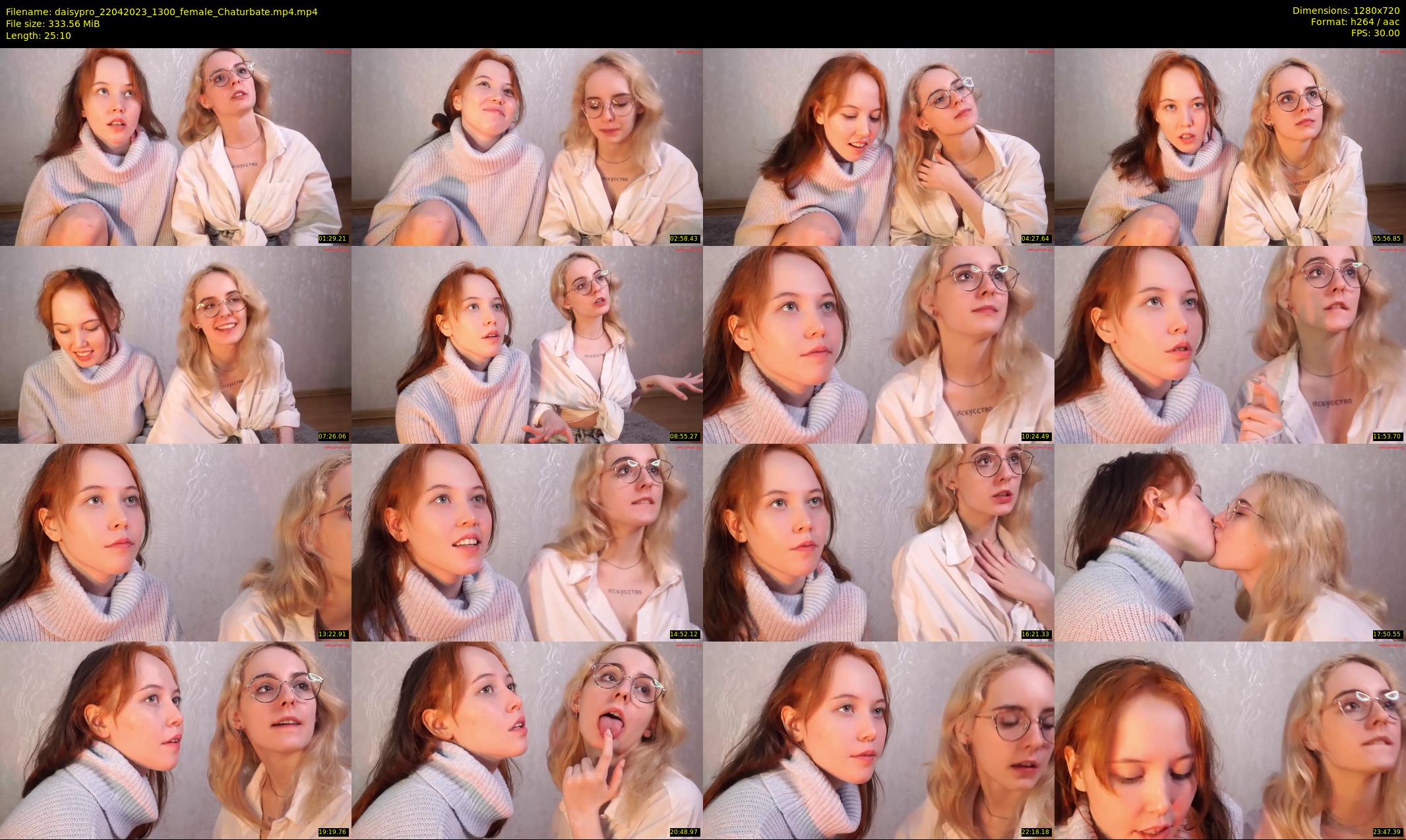 daisypro — 26 minute Chaturbate couple cam show recording, 720p, Apr 22, 2023