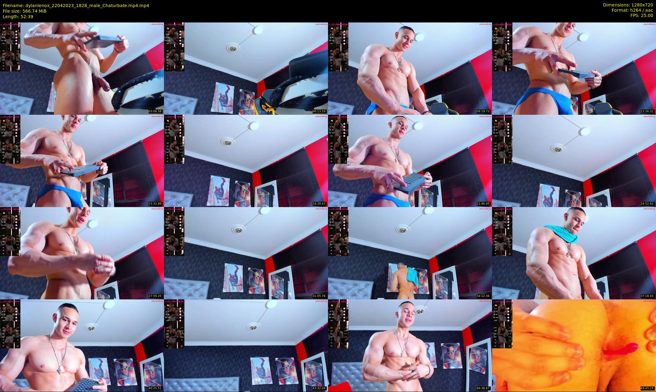 dylanlenox — 53 minute Chaturbate male cam show recording, 720p, Apr 22, 2023