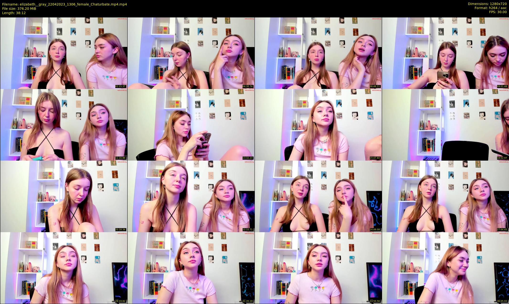 elizabeth__gray — 39 minute Chaturbate female cam show recording, 720p, Apr 22, 2023
