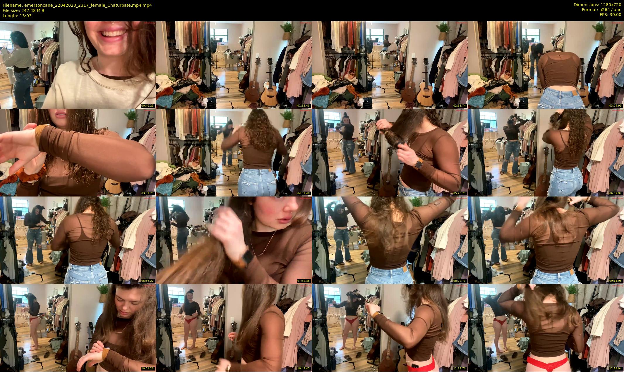 emersoncane — 14 minute Chaturbate female cam show recording, 720p, Apr 22, 2023