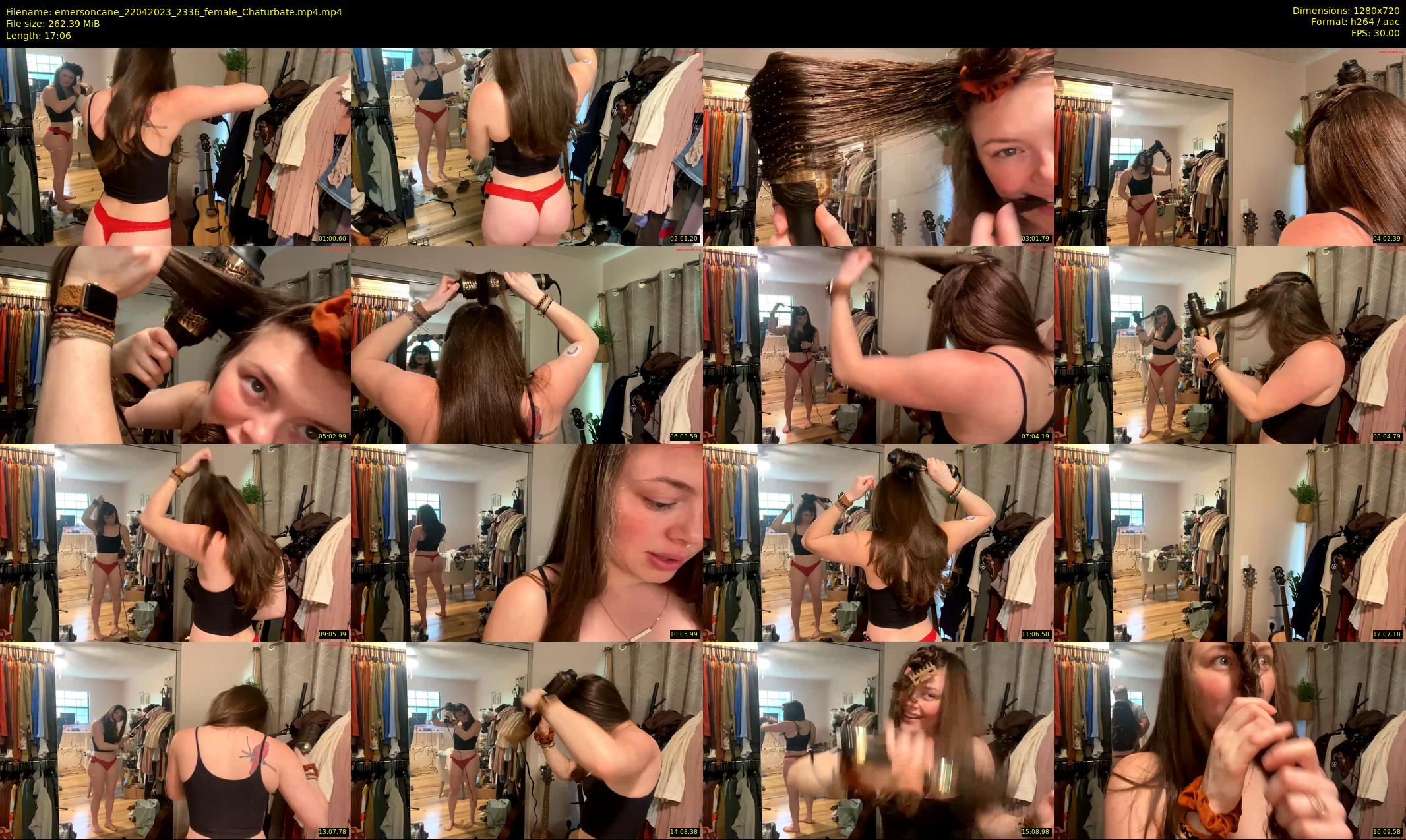 emersoncane — 18 minute Chaturbate female cam show recording, 720p, Apr 22, 2023