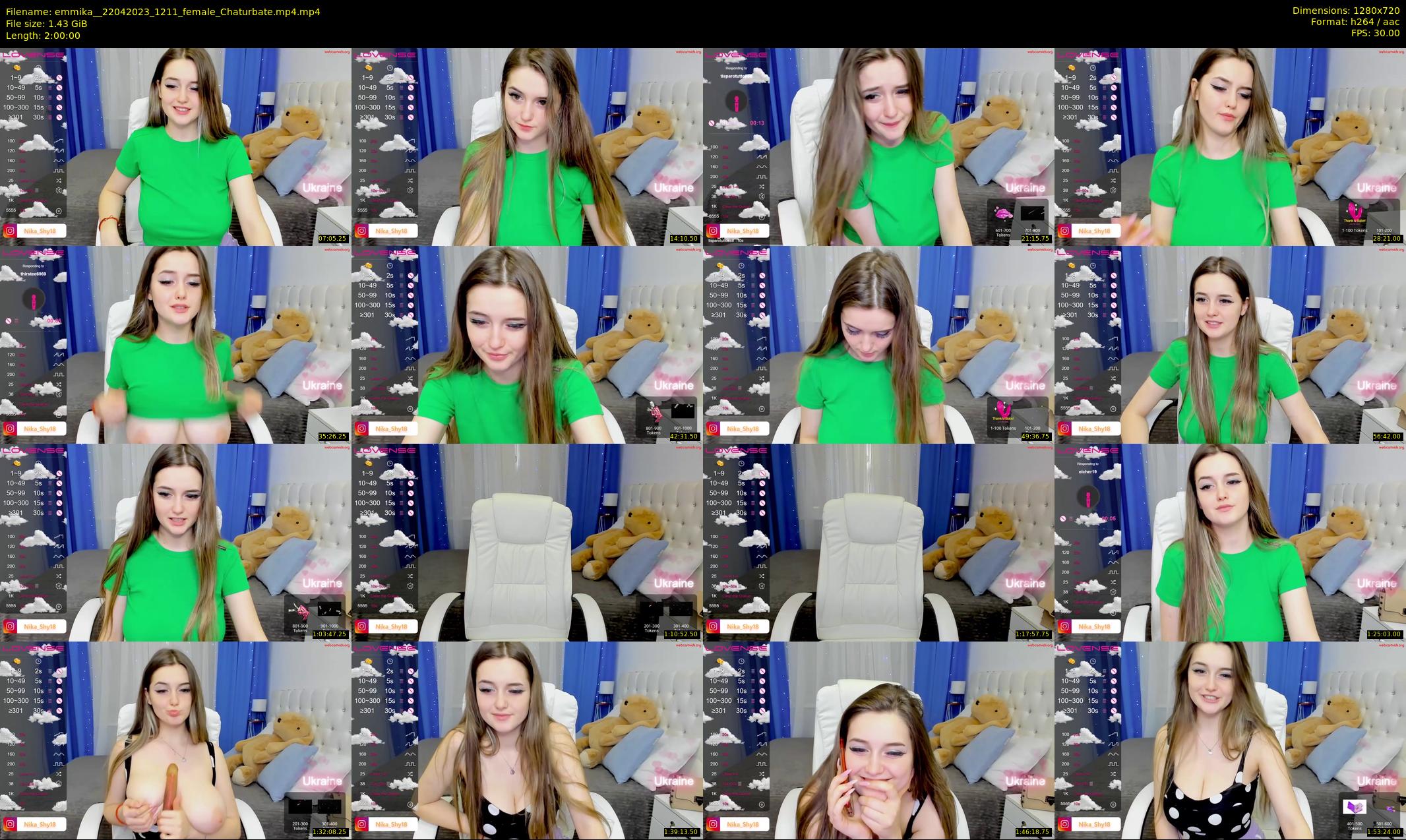 emmika_ — 120 minute Chaturbate female cam show recording, 720p, Apr 22, 2023