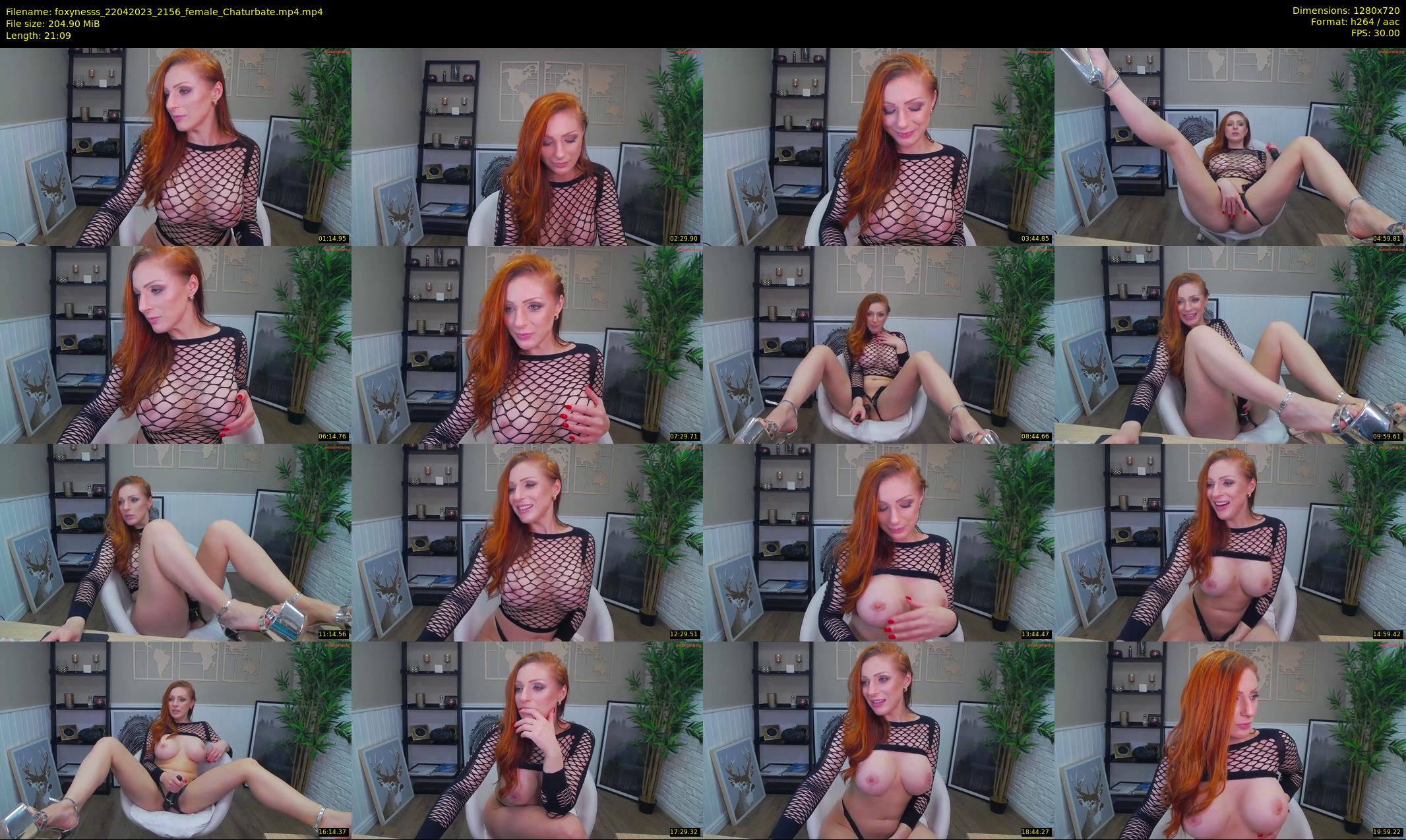 foxynesss — 22 minute Chaturbate female cam show recording, 720p, Apr 22, 2023