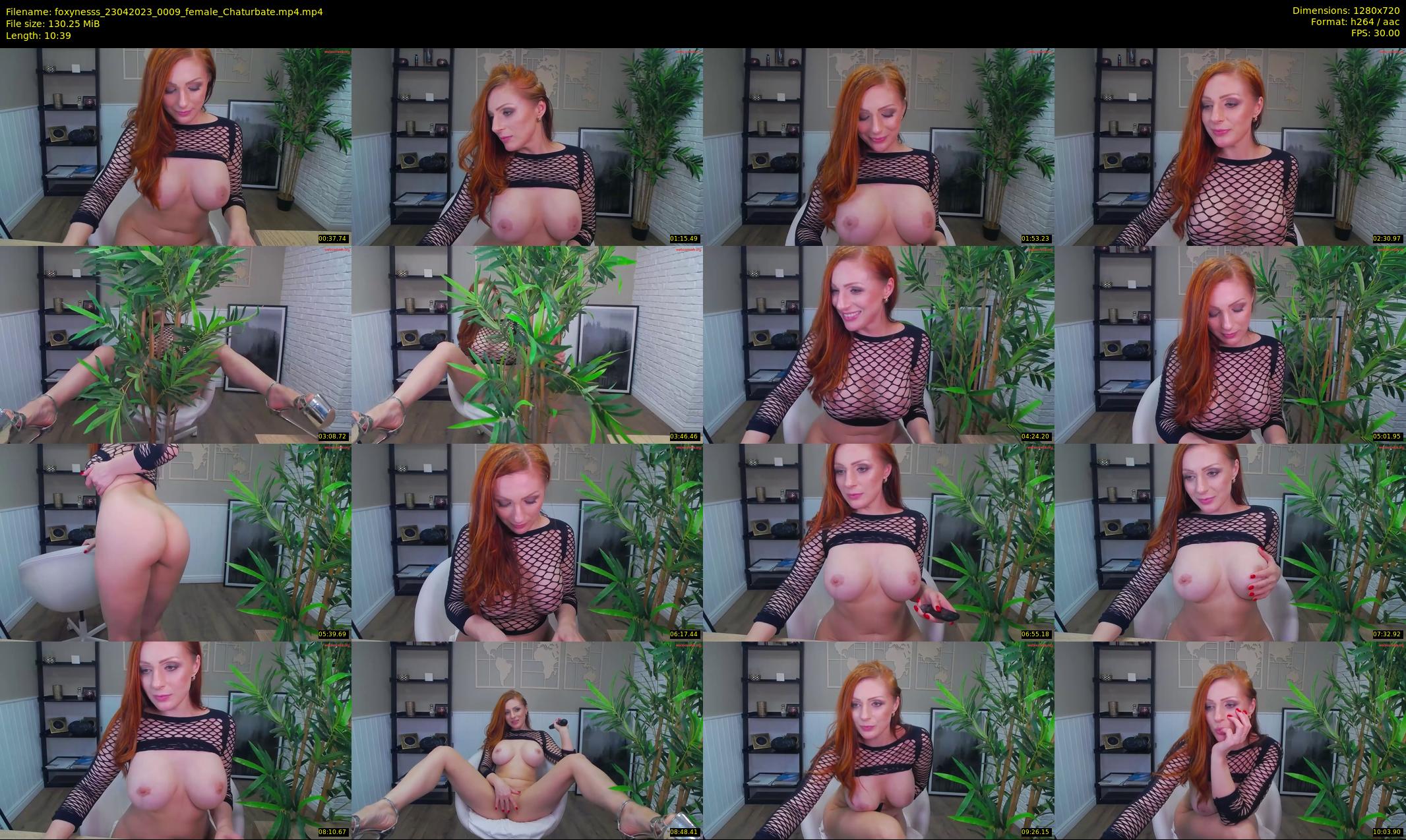 foxynesss — 11 minute Chaturbate female cam show recording, 720p, Apr 23, 2023