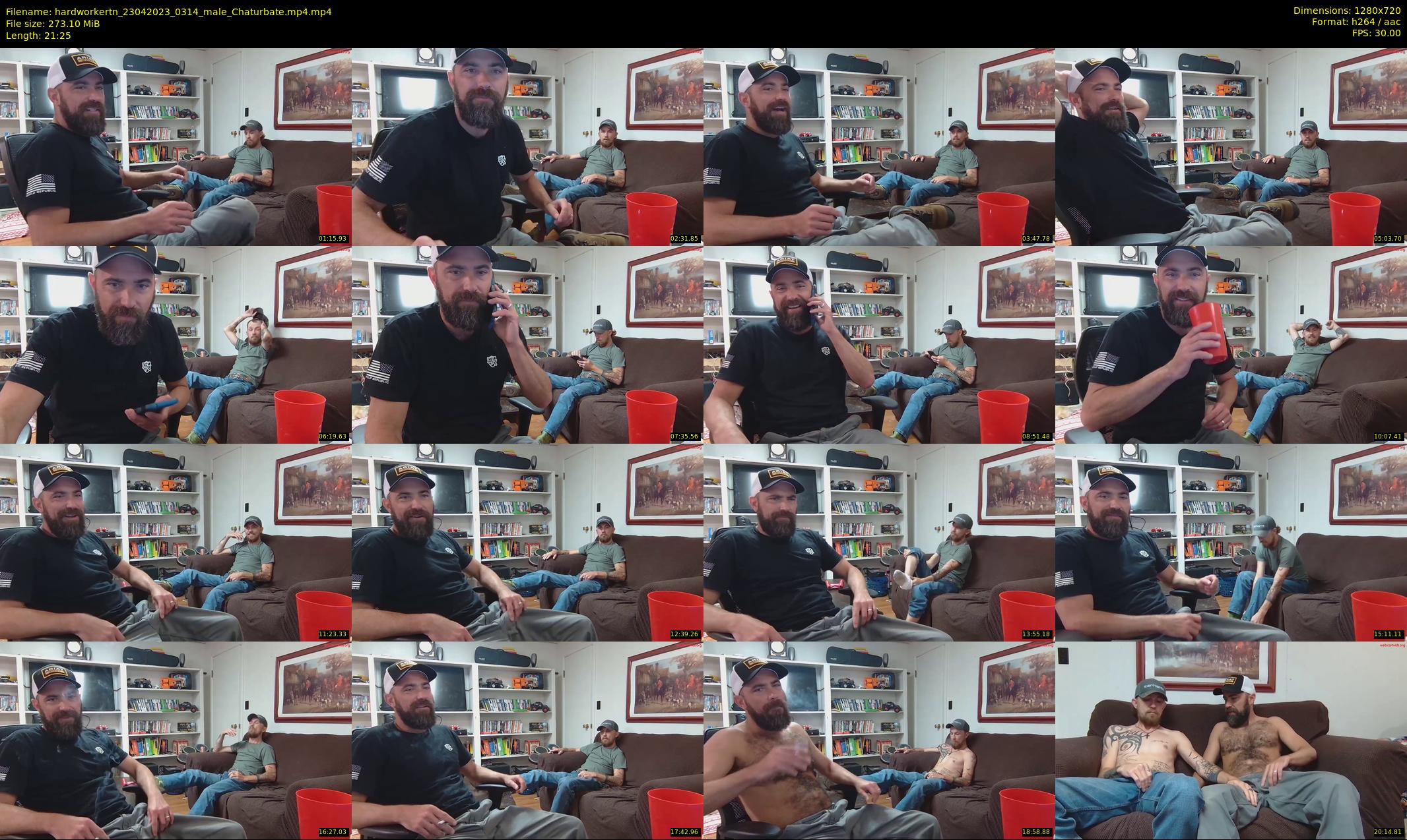 hardworkertn — 22 minute Chaturbate male cam show recording, 720p, Apr 23, 2023