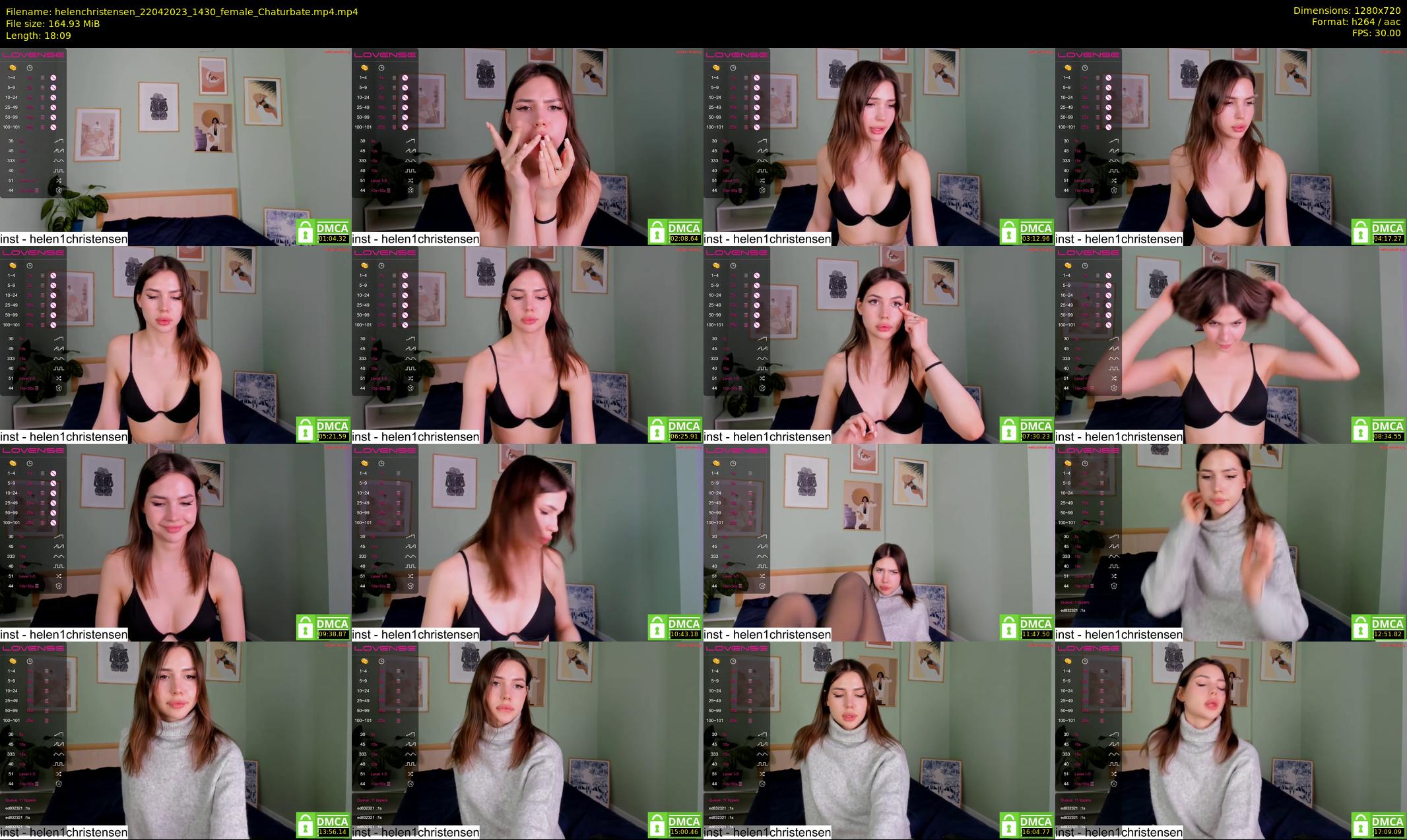 helenchristensen — 19 minute Chaturbate female cam show recording, 720p, Apr 22, 2023