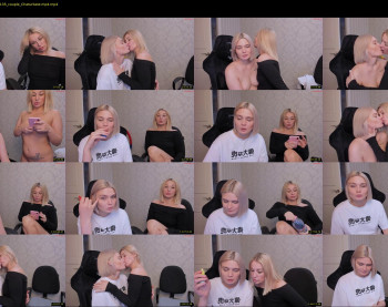hottyblonds — 120 minute Chaturbate couple cam show recording, 720p, Apr 23, 2023