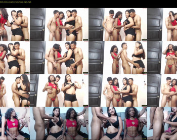 interracial_wallen — 43 minute Chaturbate couple cam show recording, 720p, Apr 23, 2023