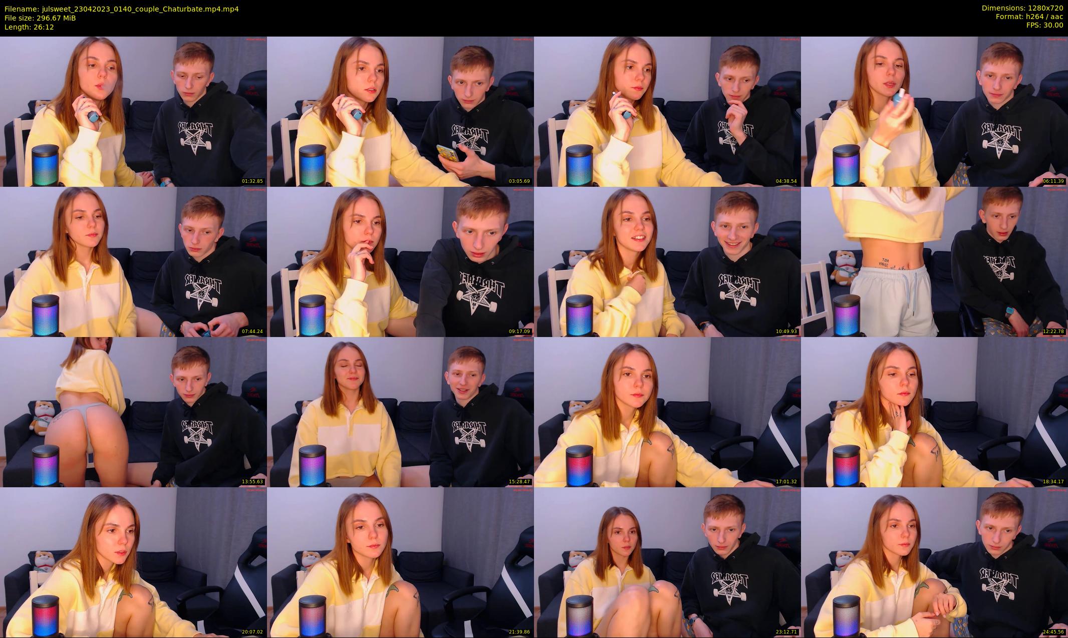 julsweet — 27 minute Chaturbate male cam show recording, 720p, Apr 23, 2023
