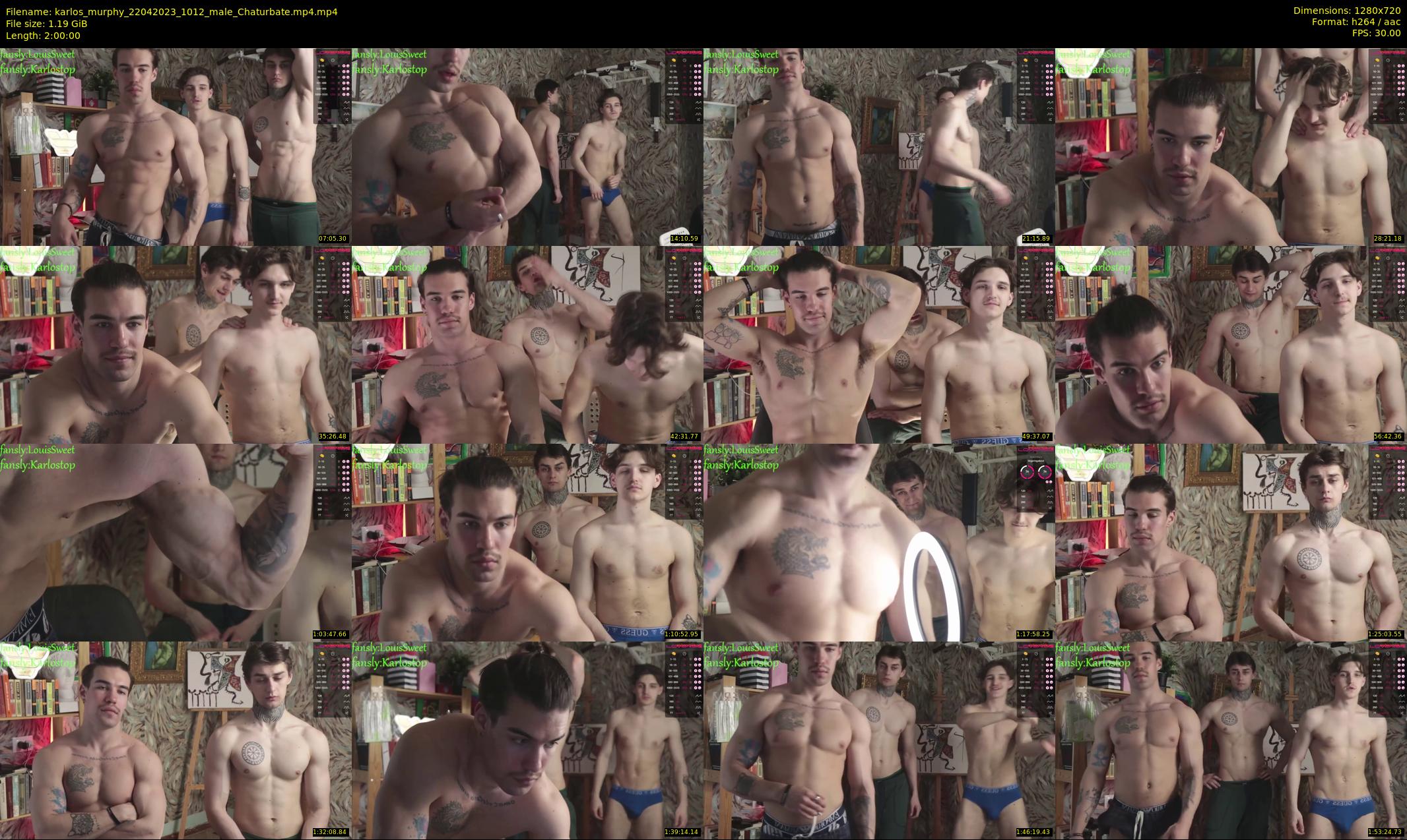karlos_murphy — 120 minute Chaturbate male cam show recording, 720p, Apr 22, 2023