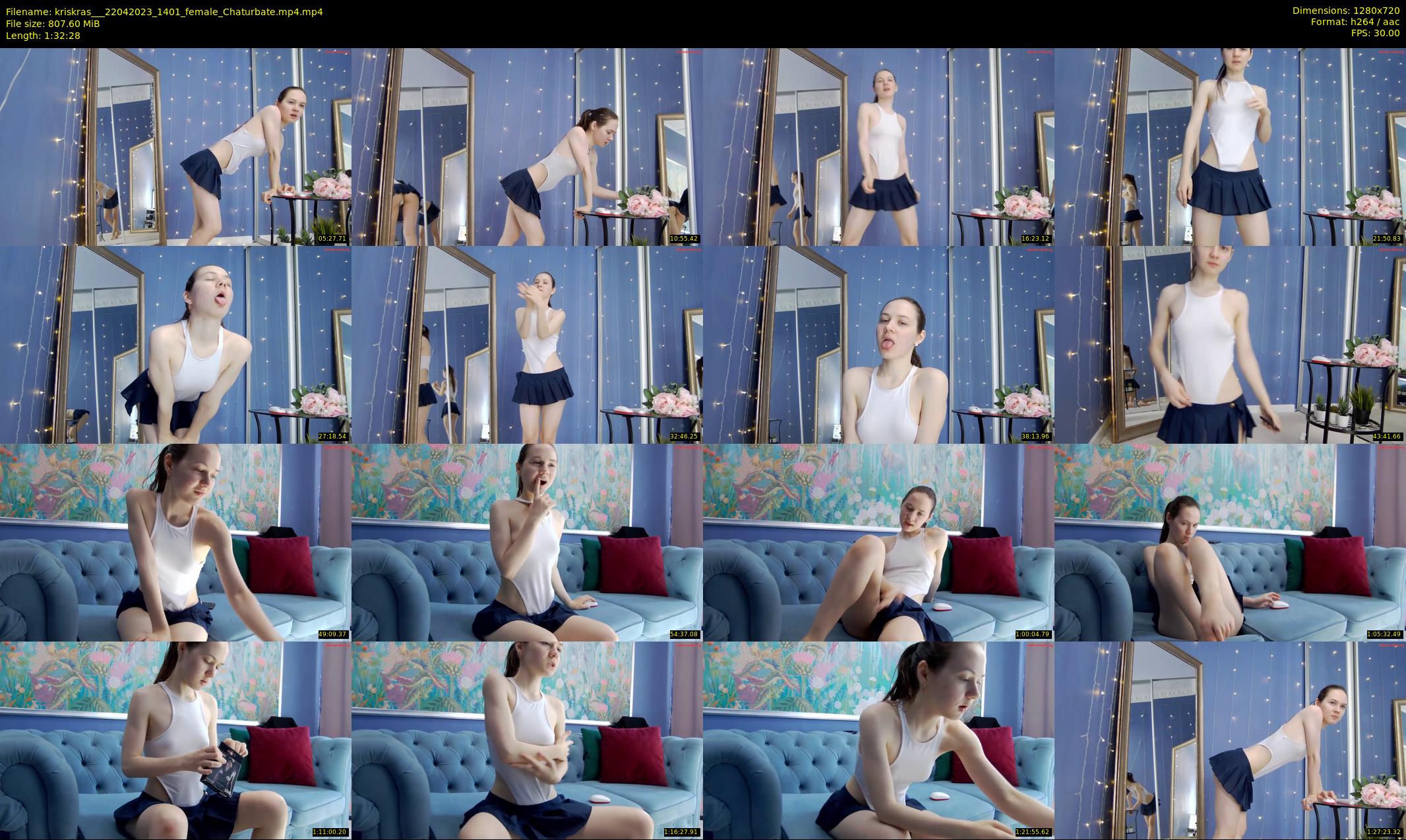 kriskras__ — 93 minute Chaturbate female cam show recording, 720p, Apr 22, 2023