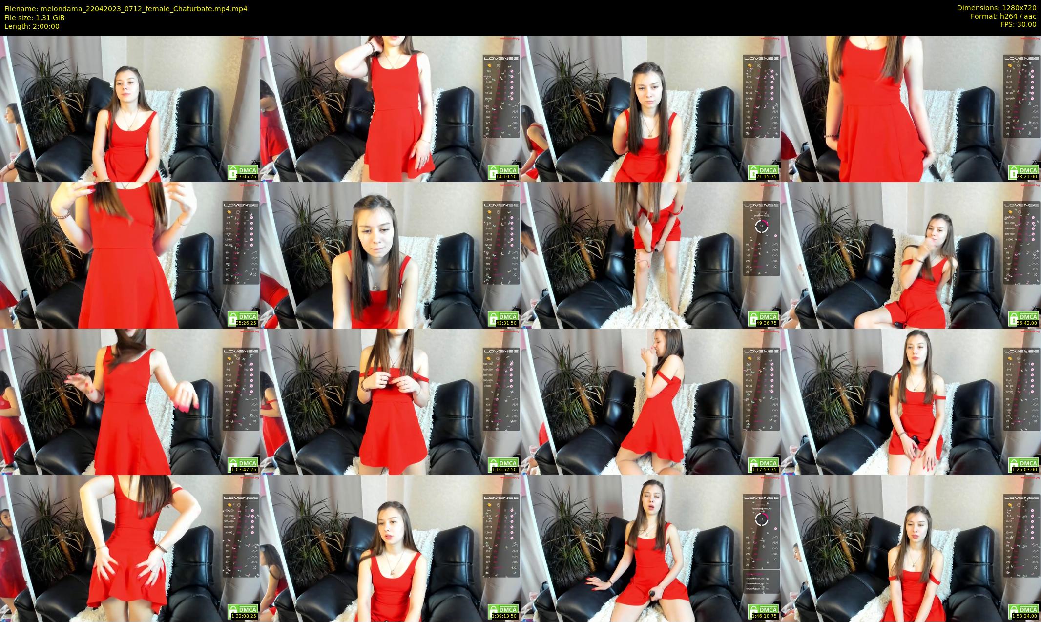 melondama — 120 minute Chaturbate female cam show recording, 720p, Apr 22, 2023