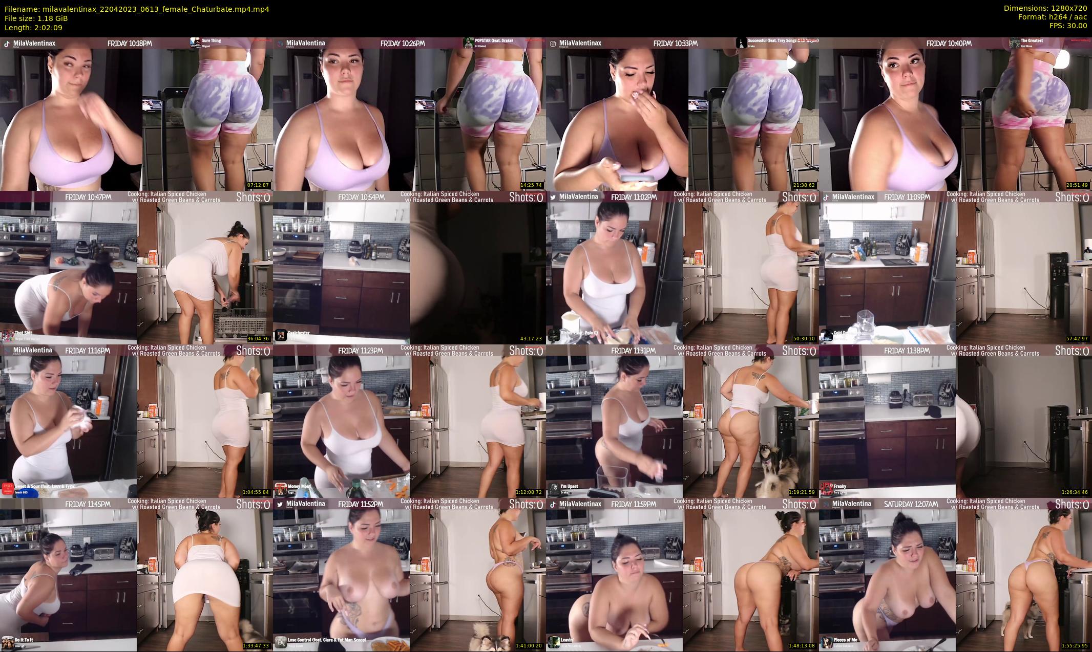 milavalentinax — 123 minute Chaturbate female cam show recording, 720p, Apr 22, 2023