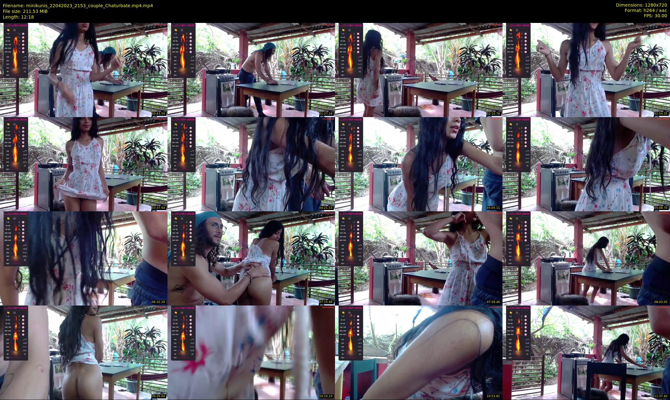 minikunis — 13 minute Chaturbate couple cam show recording, 720p, Apr 22, 2023
