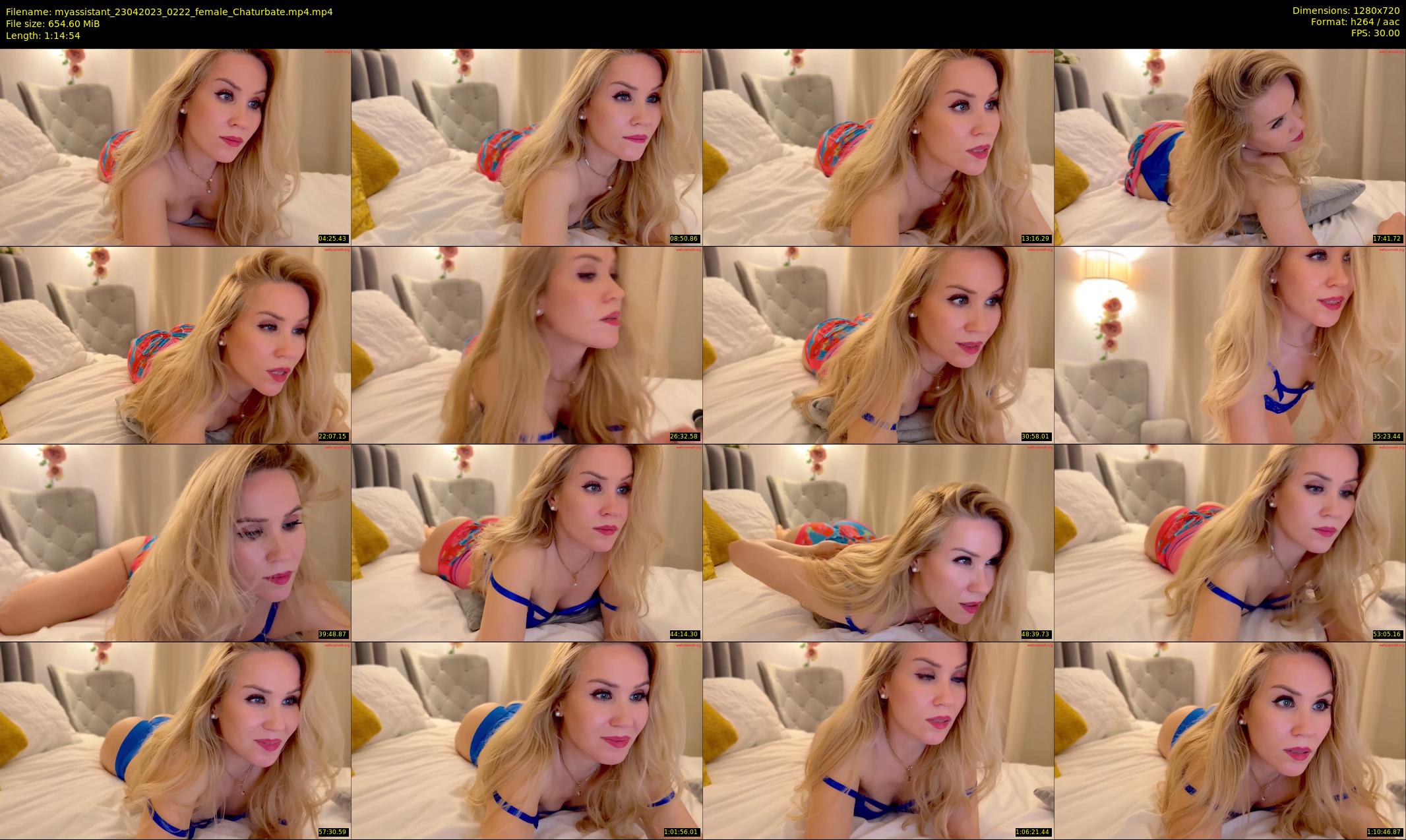 myassistant — 75 minute Chaturbate female cam show recording, 720p, Apr 23, 2023