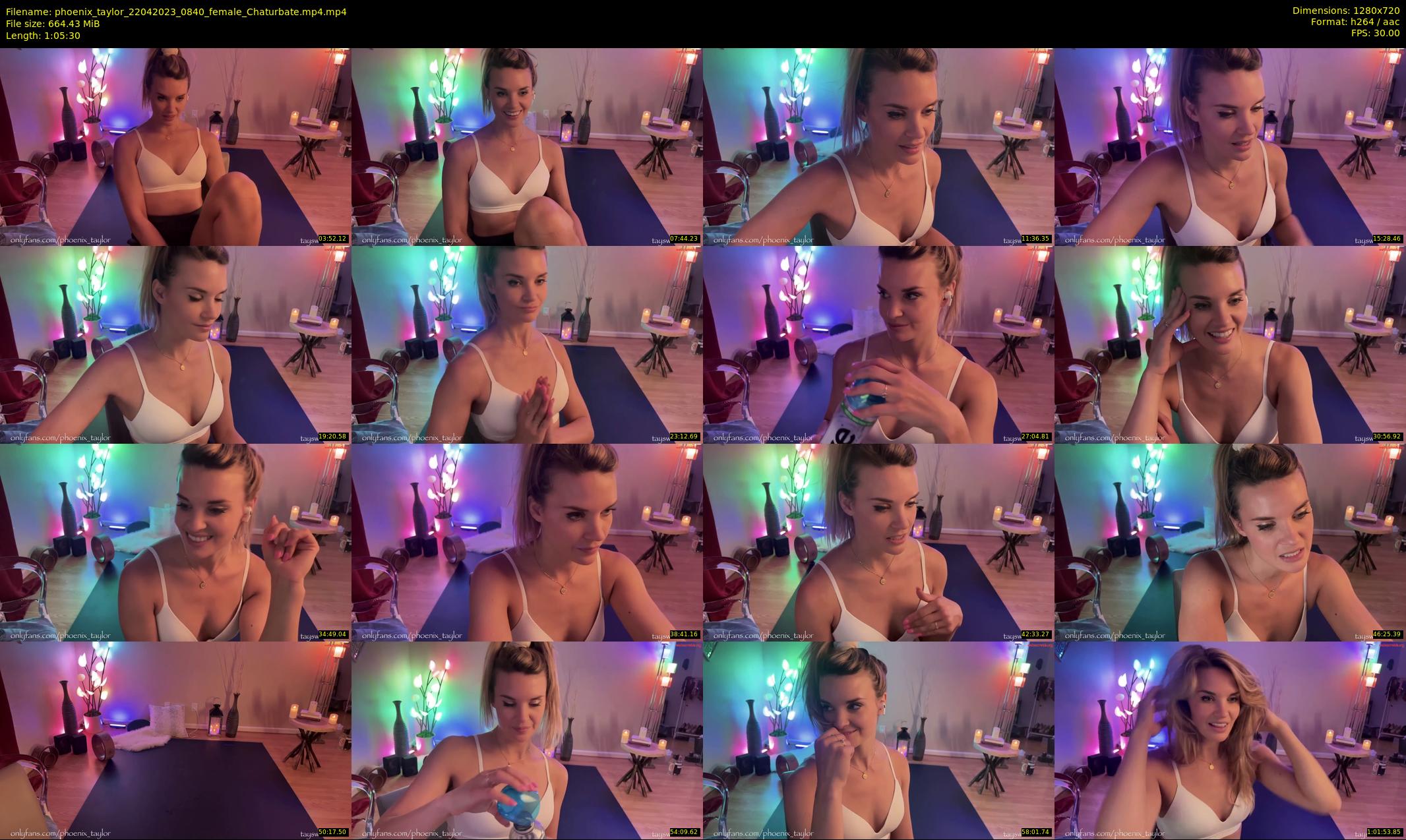 phoenix_taylor — 66 minute Chaturbate female cam show recording, 720p, Apr 22, 2023